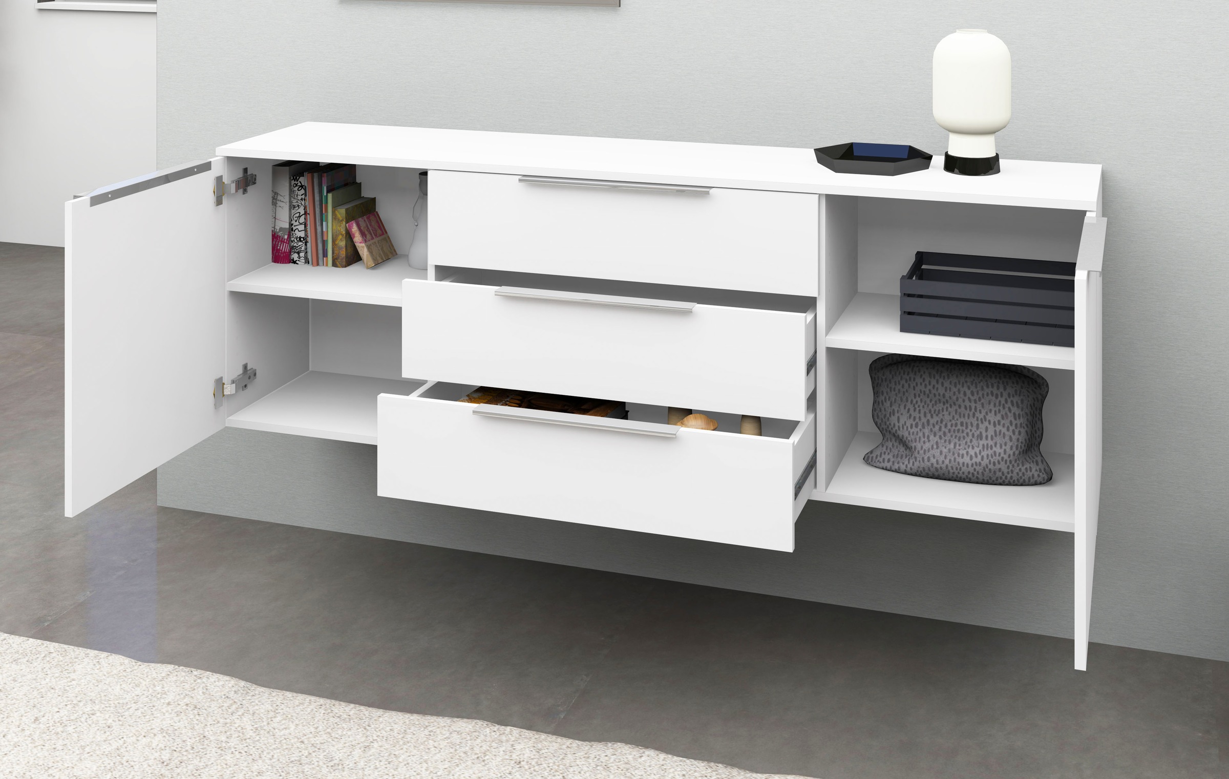 borchardt Möbel Sideboard »Oliva«, Breite 166 oder 200 cm