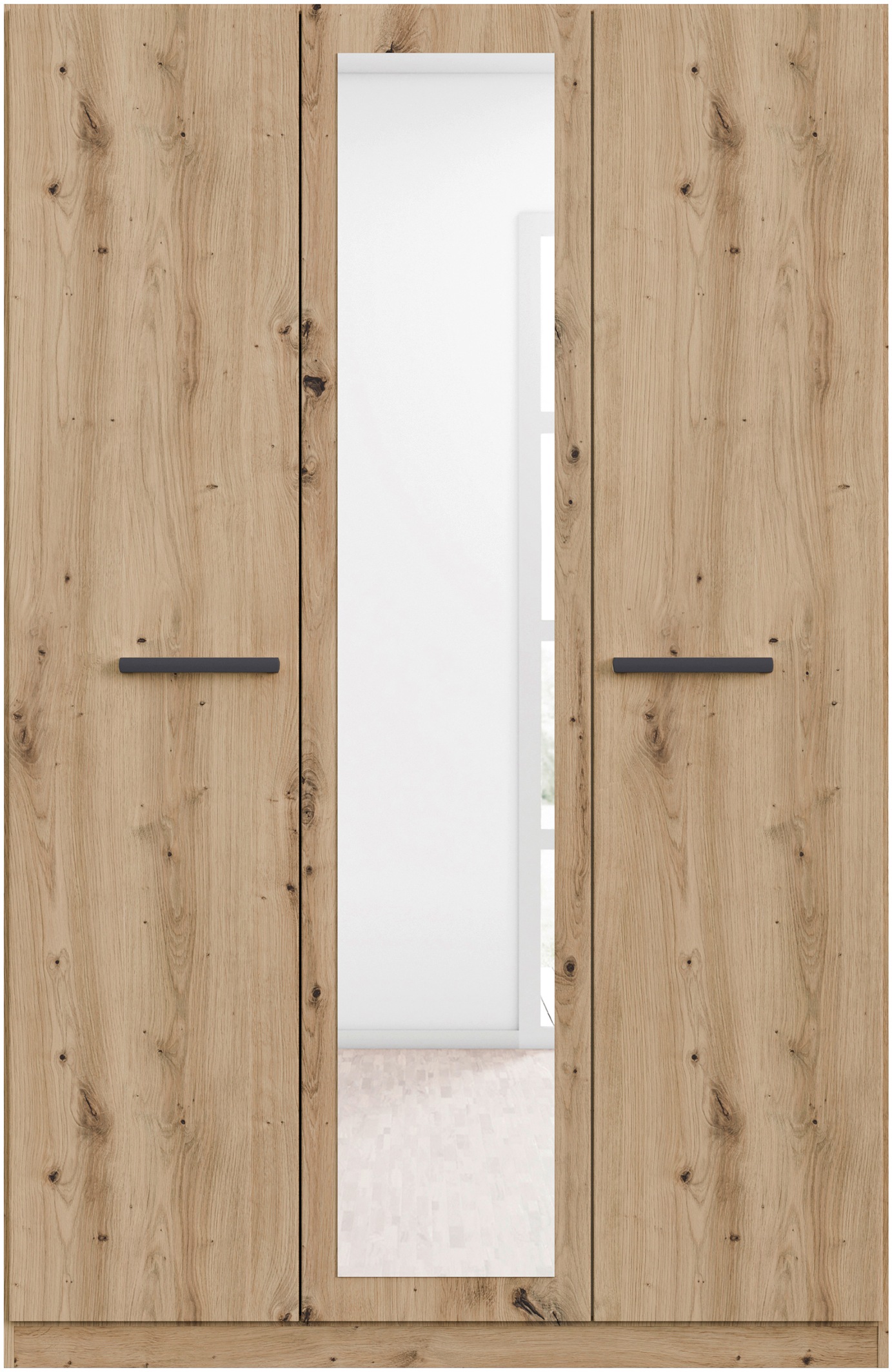 rauch Drehtürenschrank »Kleiderschrank Schrank Garderobe Garderobenschrank Stauraumwunder MODI«, optional mit Spiegel MADE IN GERMANY