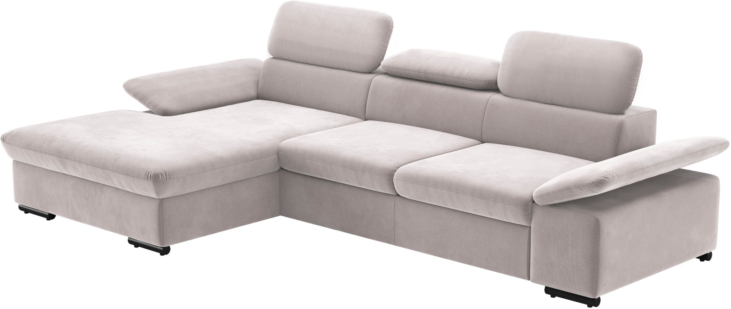 sit&more Ecksofa »Alcudia L-Form«, wahlweise mit Bettfunktion