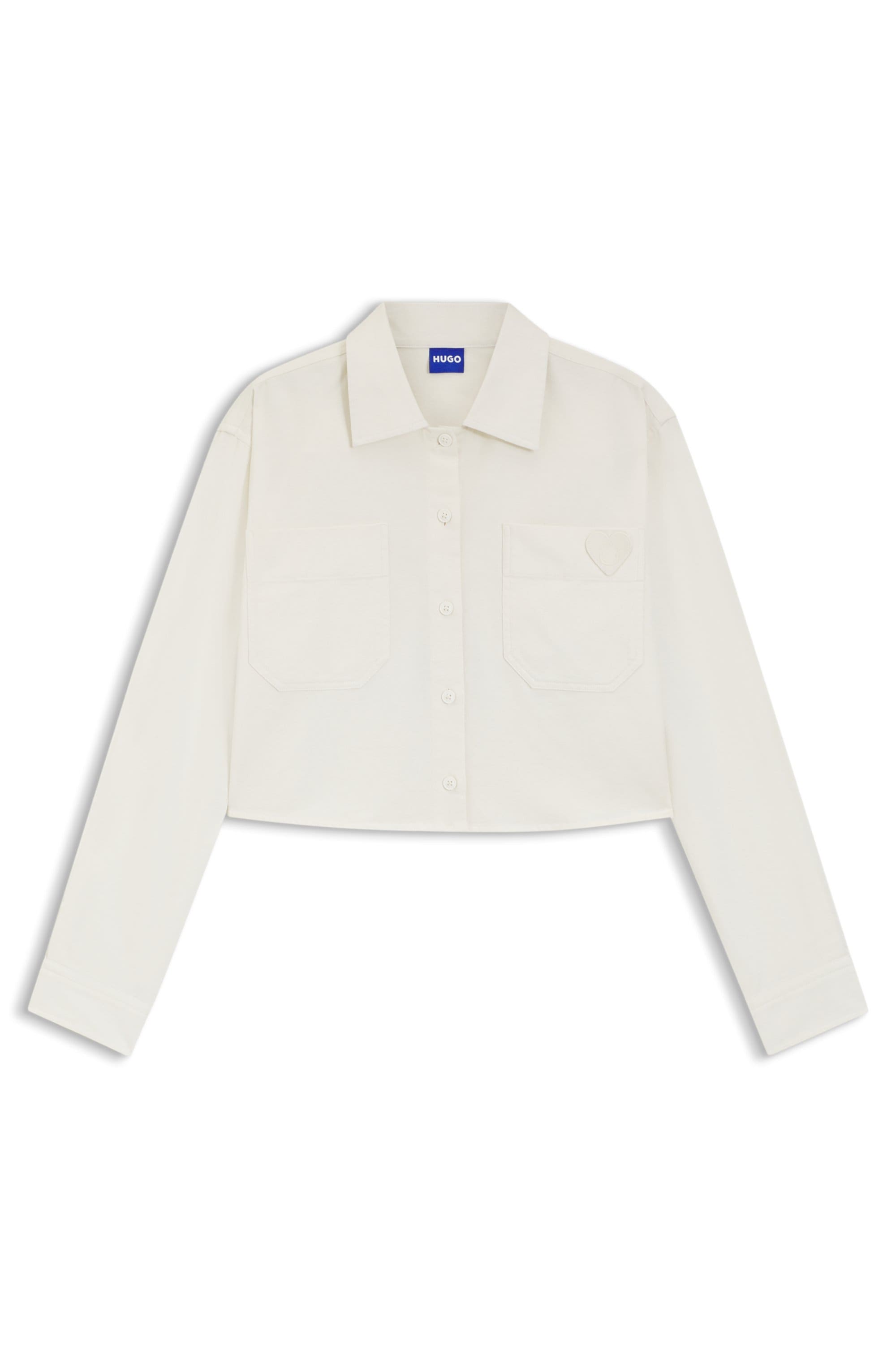 HUGO Blue Hemdbluse »Edia« im Loose Fit