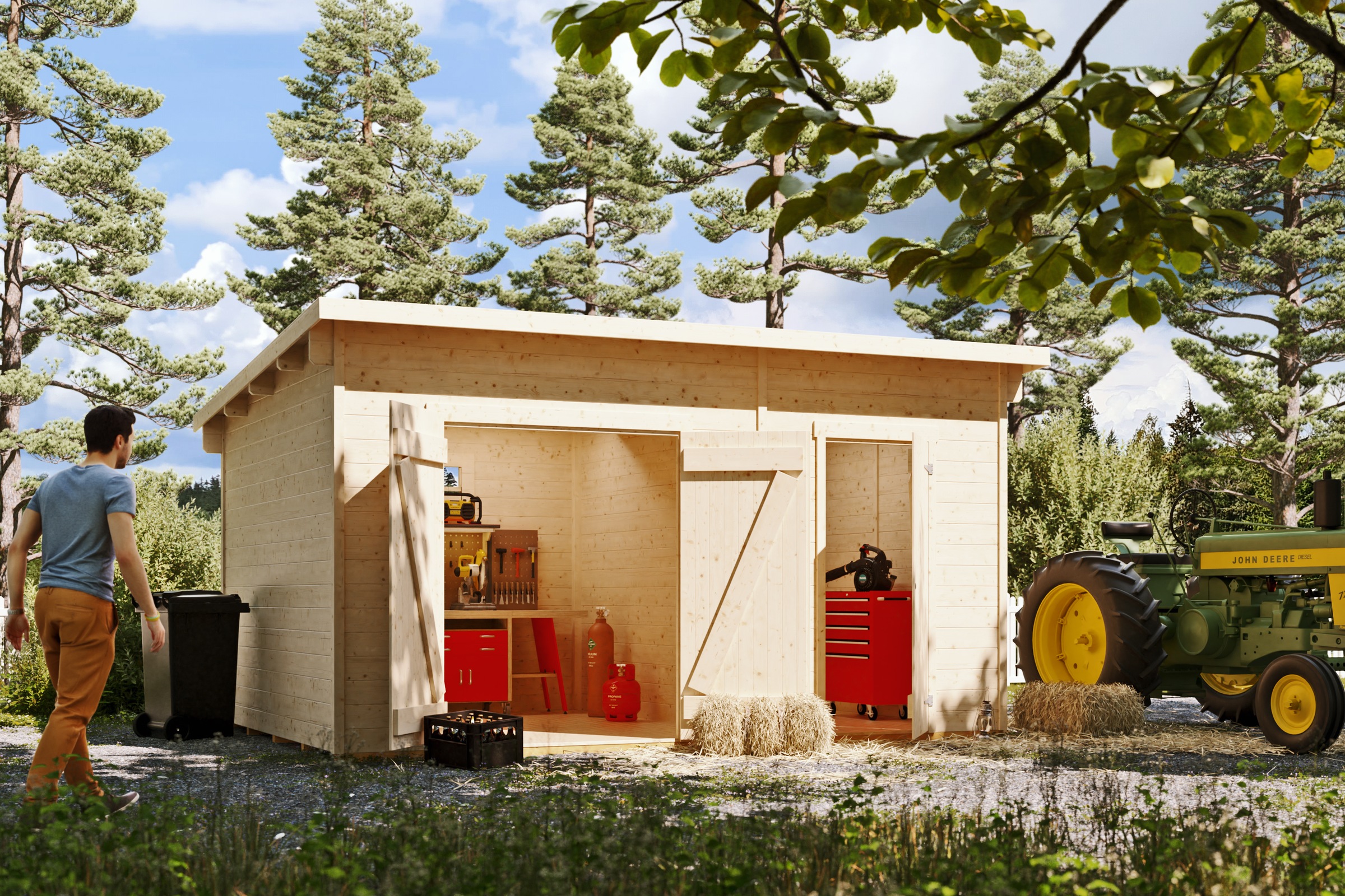 Skanholz Gartenhaus »Flex«