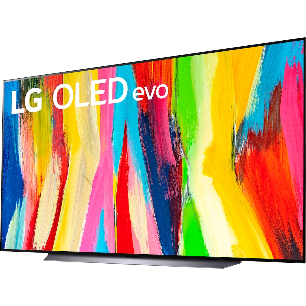 LG OLED-Fernseher »OLED83C27LA«, 210 cm/83 Zoll, 4K Ultra HD, Smart-TV, OLED evo, bis zu 120Hz, α9 Gen5 4K AI-Prozessor, Twin Triple Tuner