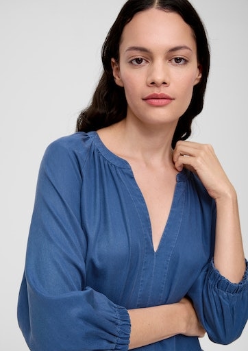 s.Oliver Shirtbluse, mit Raffungen
