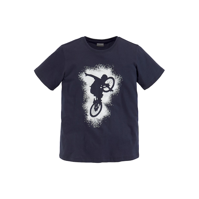 BIKER kaufen T-Shirt tlg.), im & Online-Shop Sweatbermudas, (Set, 2 KIDSWORLD