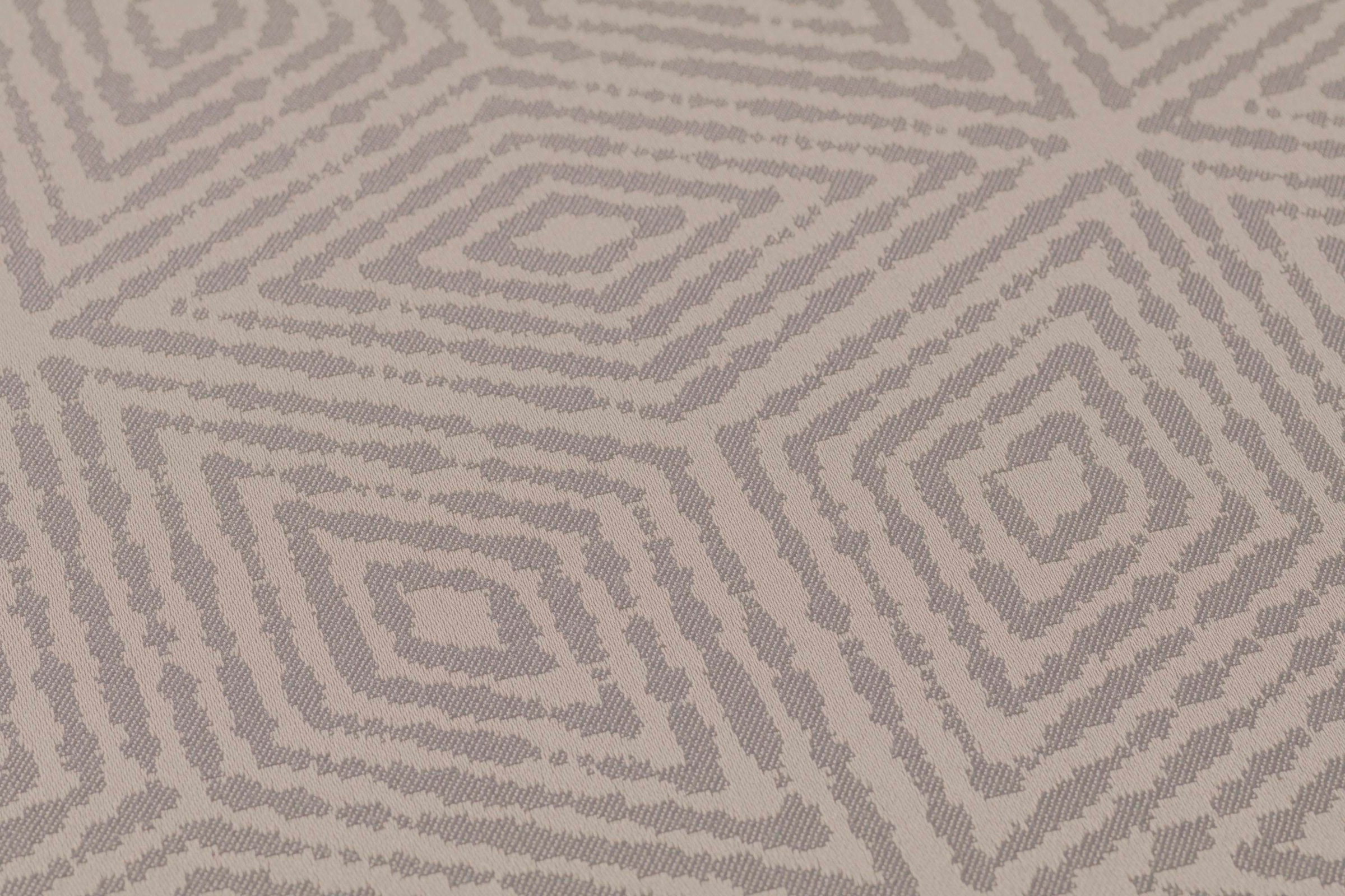 living walls Textiltapete »Di Seta«, geometrisch-grafisch-Motiv, Grafik Tapete einfarbig Tapeten Wohnzimmer Schlafzimmer Küche Design