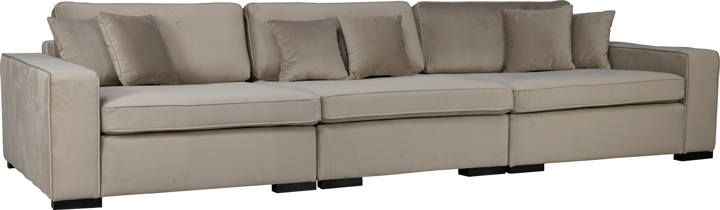 Guido Maria Kretschmer Home&Living 3-Sitzer »Skara«, Lounge-Sofa mit Federkernpolsterung, in vielen Bezugsvarianten