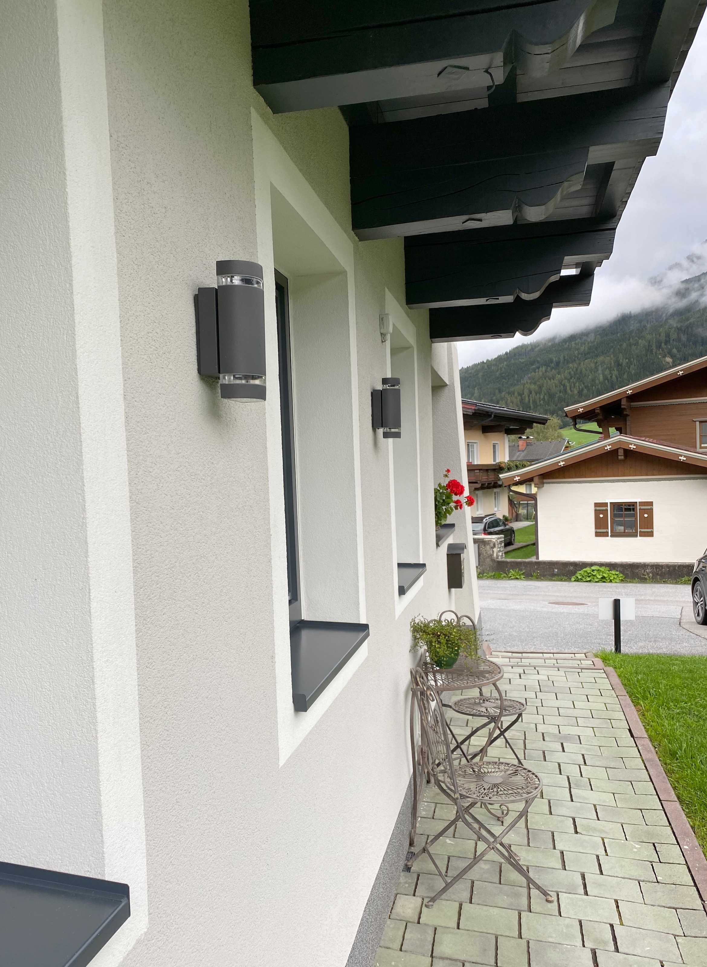 LUTEC Außen-Wandleuchte »Aussenwandleuchte FOCUS«, 2 flammig, Leuchtmittel GU10 | Leuchtmittel wechselbar