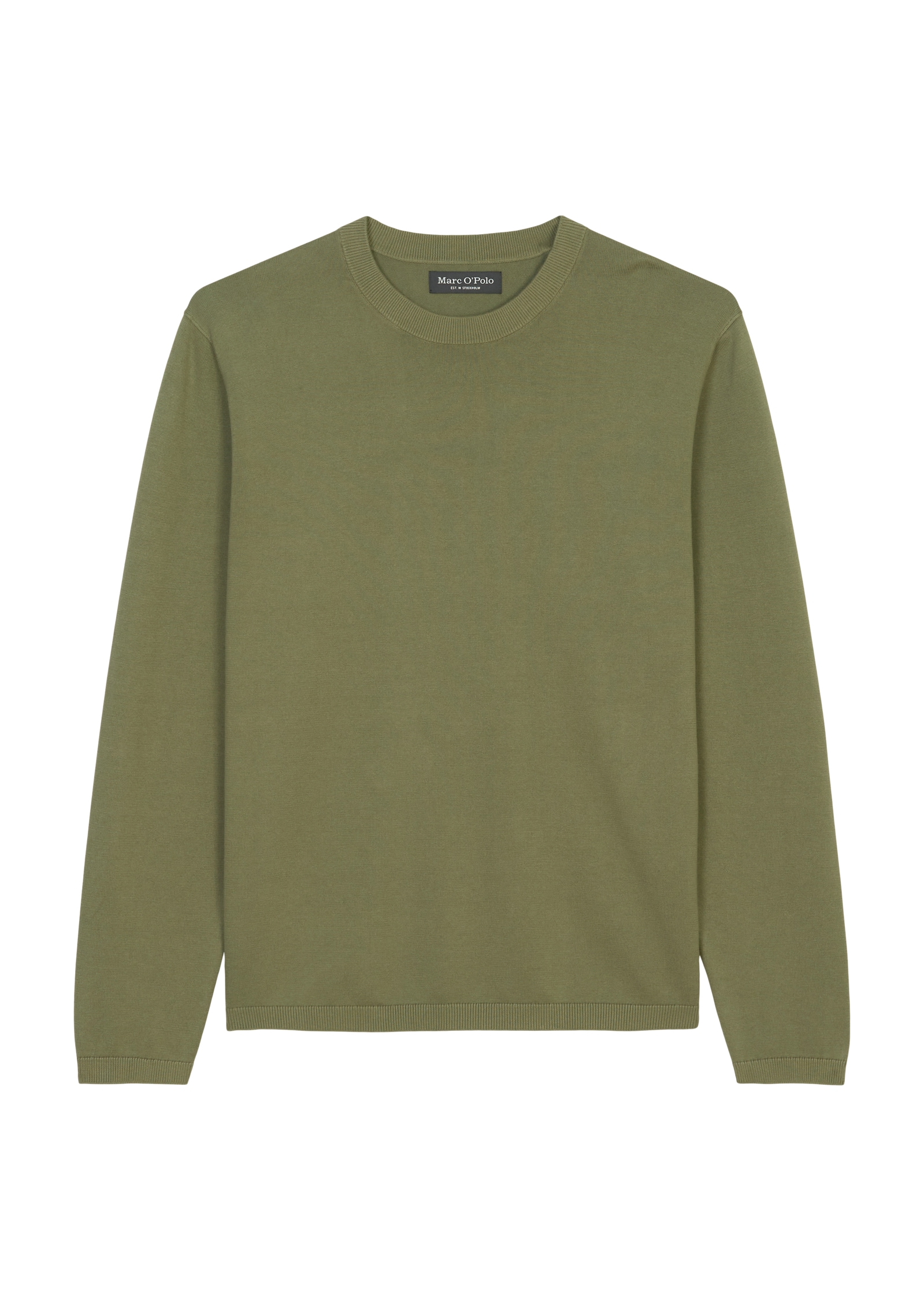 Marc O'Polo Rundhalspullover, in cleaner Basic-Form