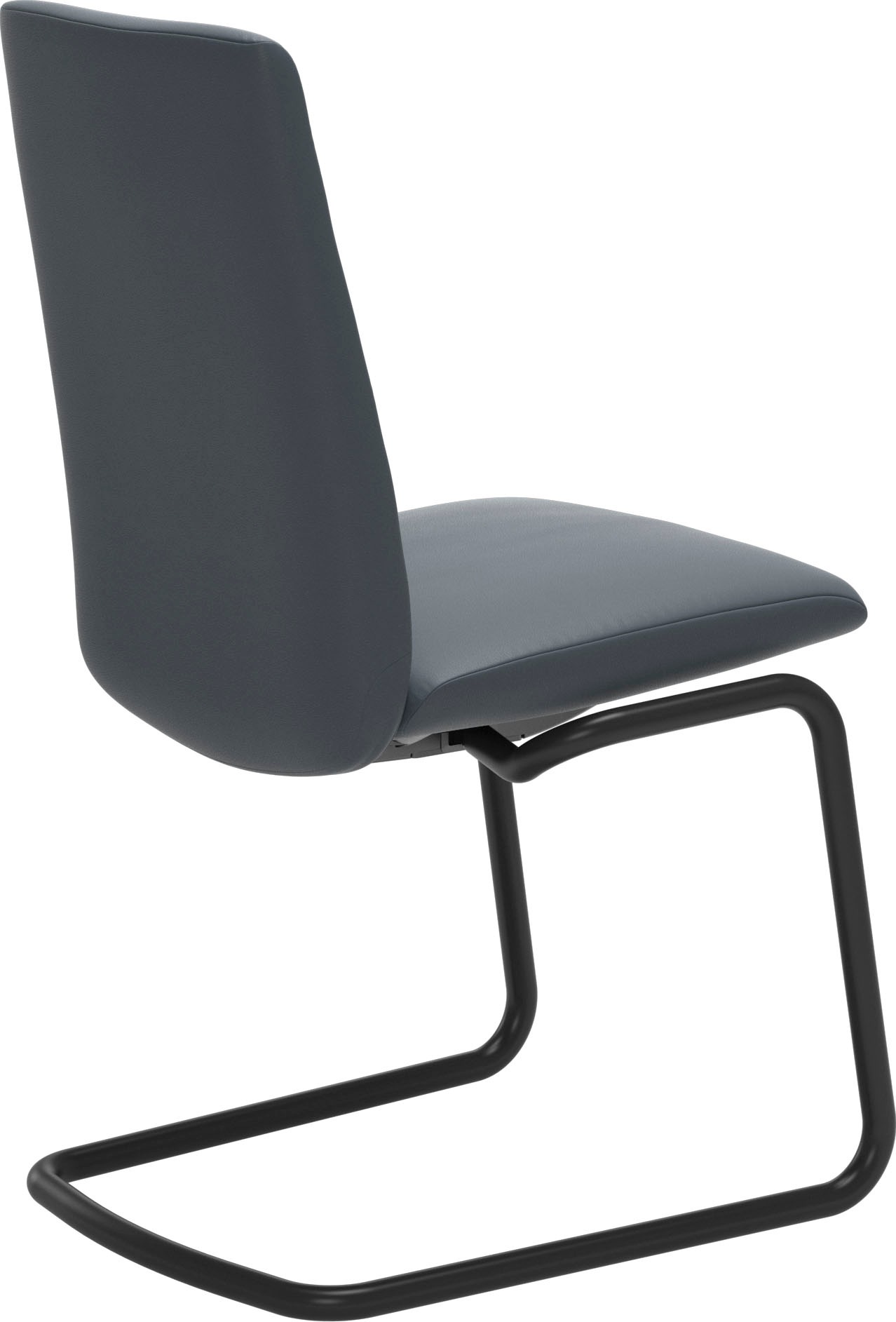 Stressless® Polsterstuhl »Laurel«, Leder BATICK, Low Back, Größe M, mit Beinen aus Stahl in Schwarz matt