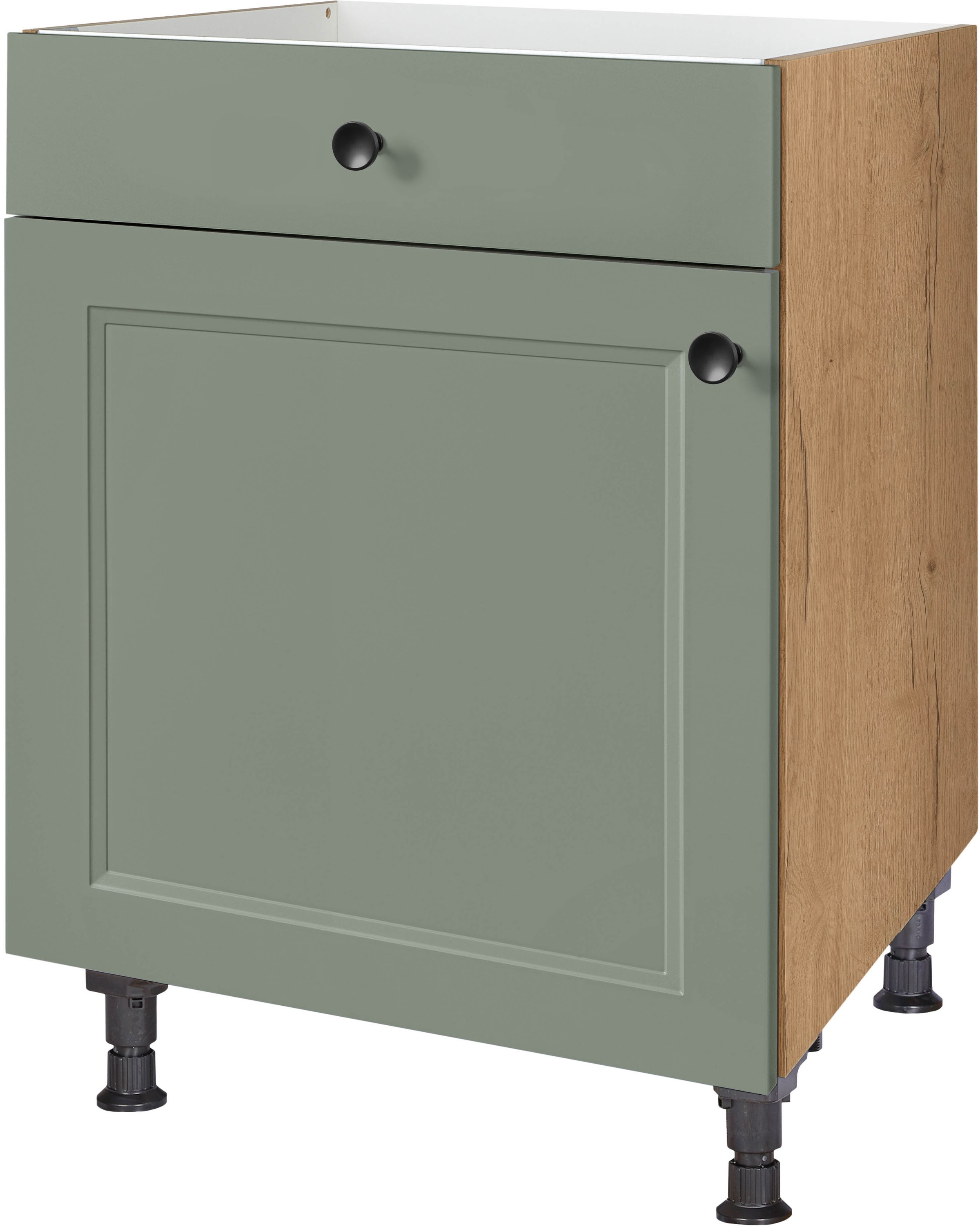 nobilia Kochfeldumbauschrank ""Cascada", mit Schukasten und Tür, Ausrichtun günstig online kaufen