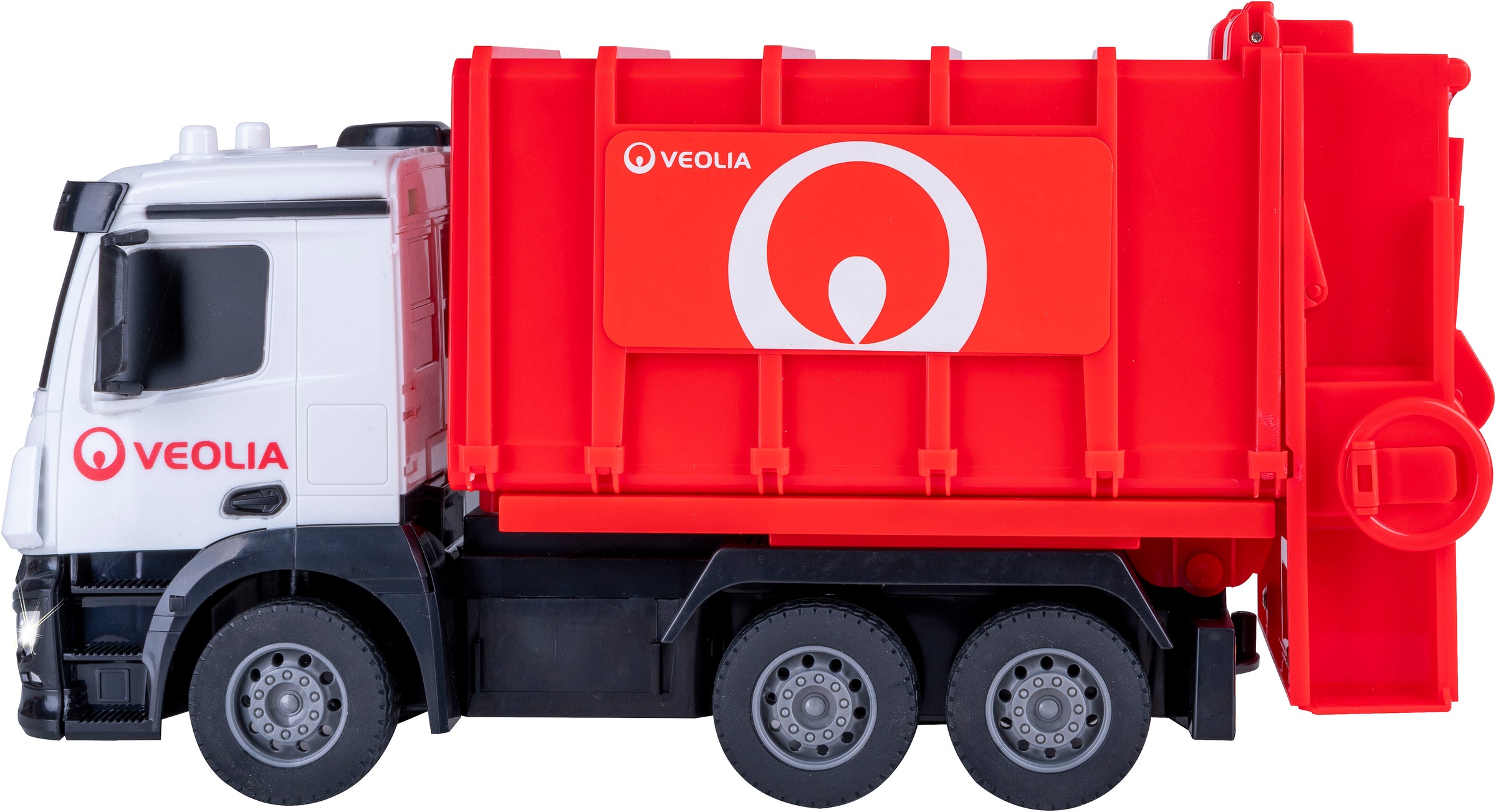 Jamara RC-LKW »Müllwagen Mercedes-Benz Antos 2,4GHz«, LED-Licht vorne; Maßstab 1:26