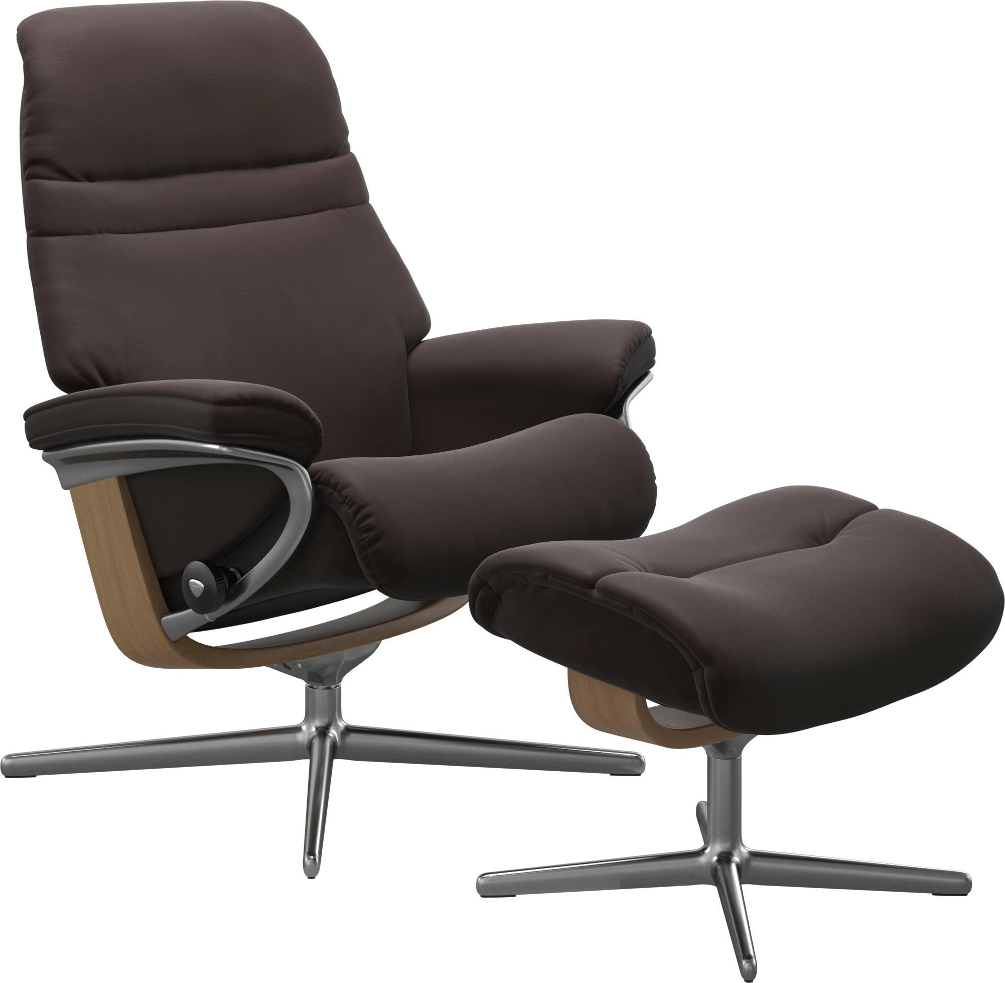 Stressless® Relaxsessel »Sunrise«, (Set, Relaxsessel mit Hocker), mit Hocke günstig online kaufen