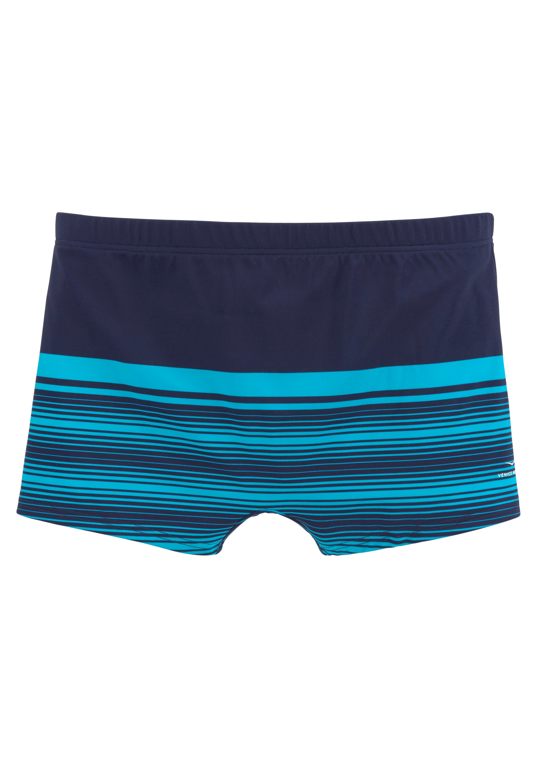 Venice Beach Boxer-Badehose, im Streifendesign