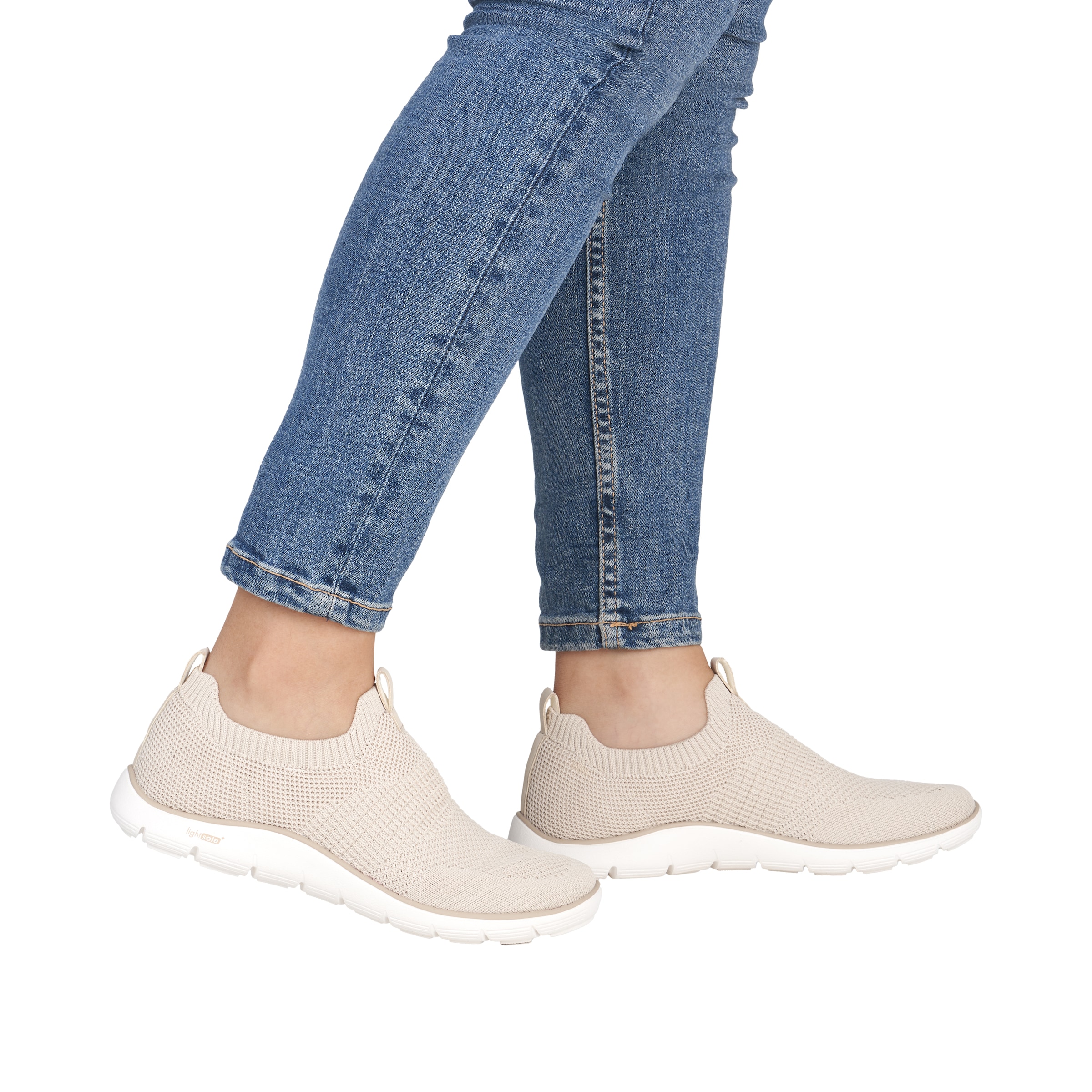 Remonte Slip-On Sneaker  Schlupfschuh, Slipper, Barfußschuh mit herausnehmbarer Einlage