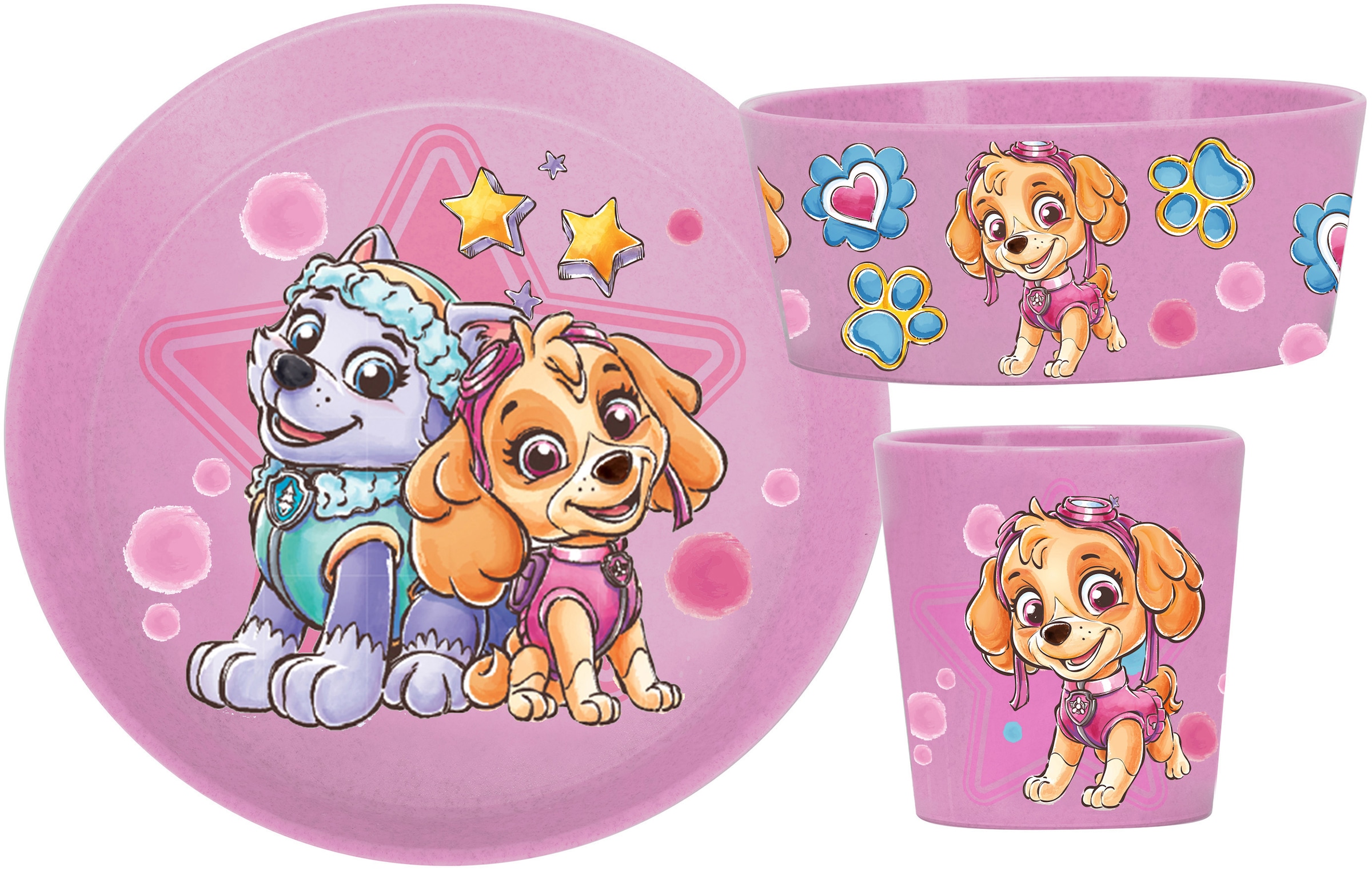 KOZIOL Kindergeschirr-Set »CONNECT PAW PATROL« Made in Germany, 3 Teile, fü günstig online kaufen