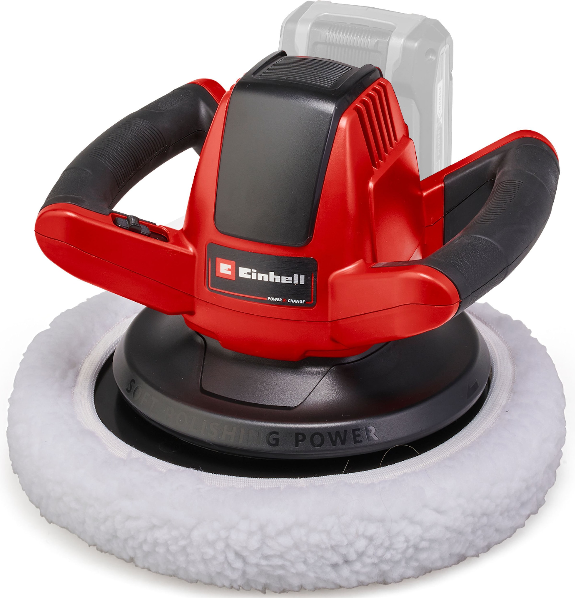 Einhell Akku-Poliermaschine »CE-CB 18/254 Li-Solo«, Power X-Change, ohne Akku und Ladegerät
