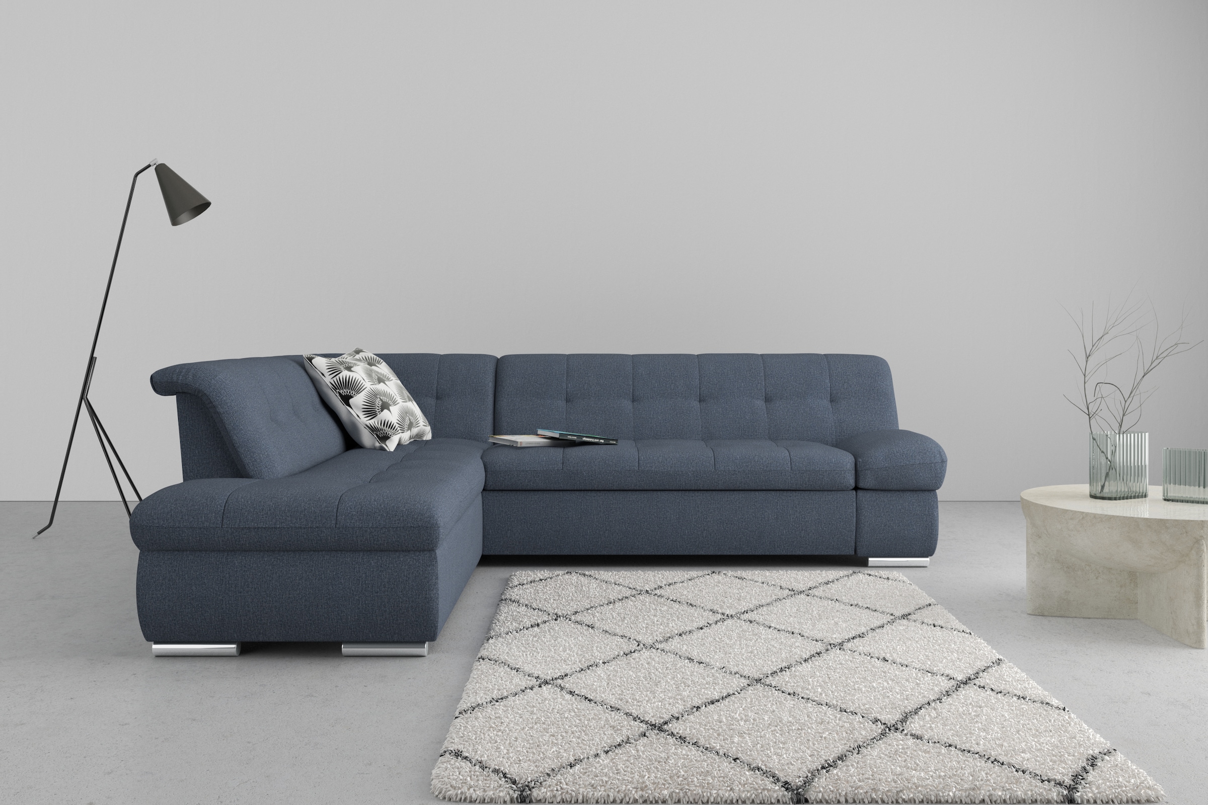 DOMO collection Ecksofa »Mona L-Form bequem und komfortabel, Breite 271cm, günstig online kaufen