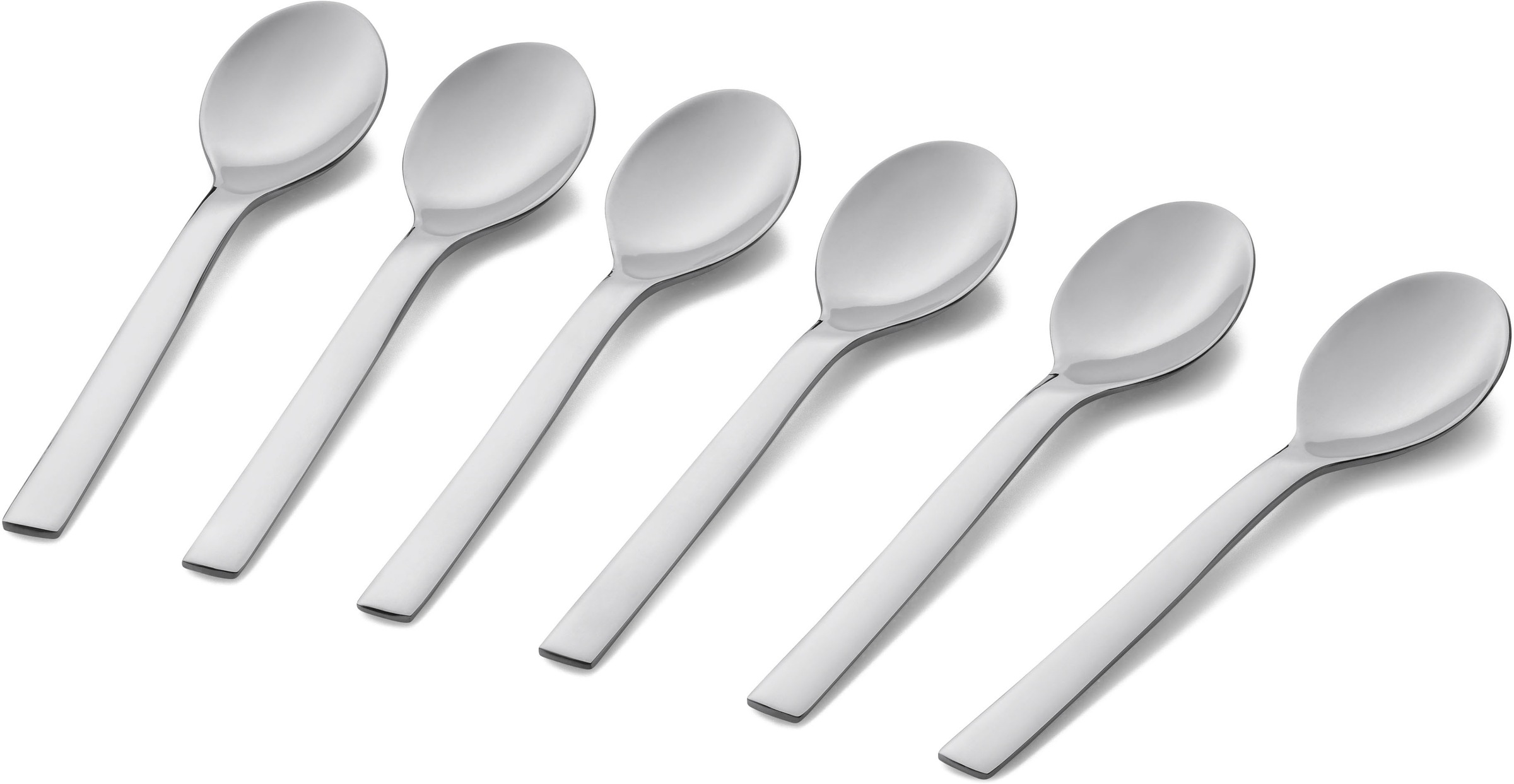 WMF Espressolöffel »Nuova« 6-tlg., 11 cm, Cromargan Edelstahl rostfrei 18/1 günstig online kaufen