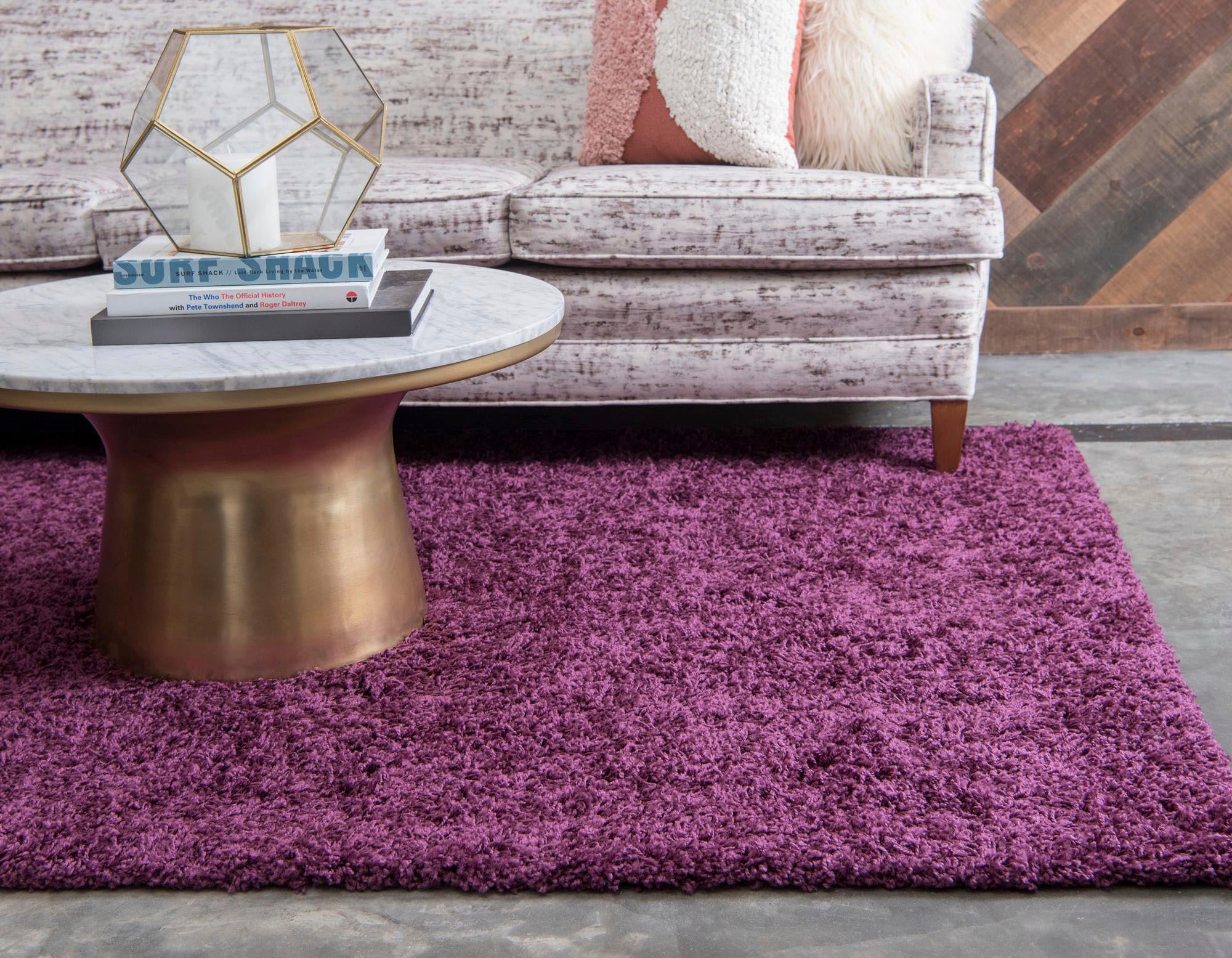 Myflair Möbel & Accessoires Hochflor-Teppich »Shaggy Shag Lagerräumung«, rechteckig, 38 mm Höhe, gewebt, Uni Farben, ideal im Wohnzimmer & Schlafzimmer