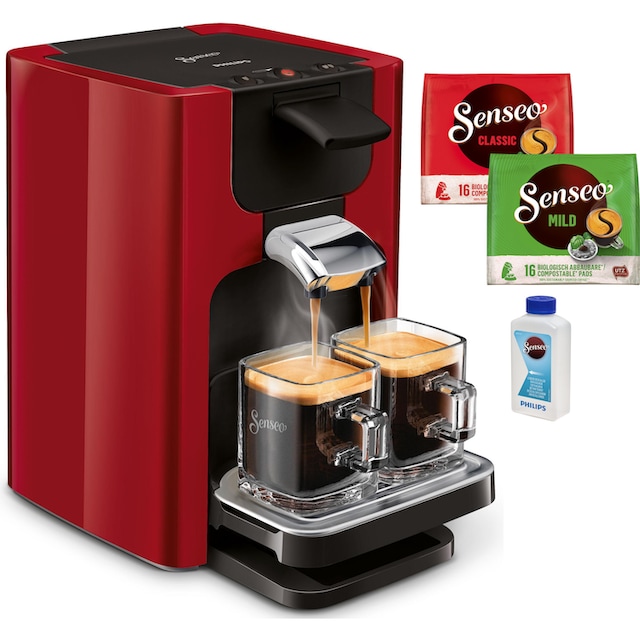 Senseo Kaffeepadmaschine SENSEO® Quadrante HD7865/80 auf Rechnung bestellen
