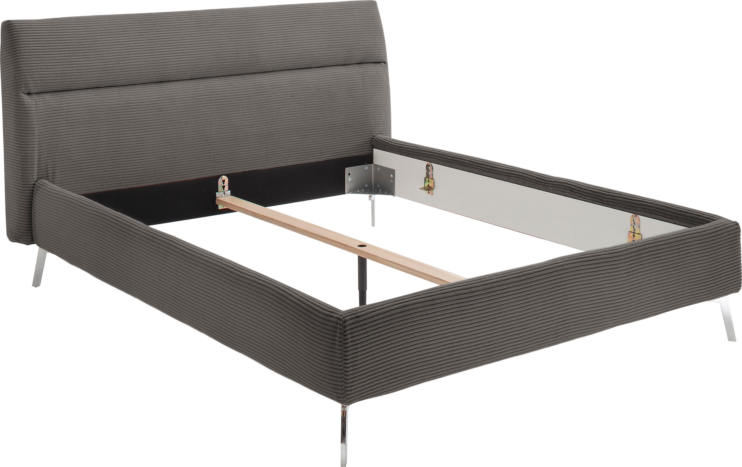 Home affaire Polsterbett »Elvo, weichgepolstertes Kopfteil, wahweise Überlä günstig online kaufen
