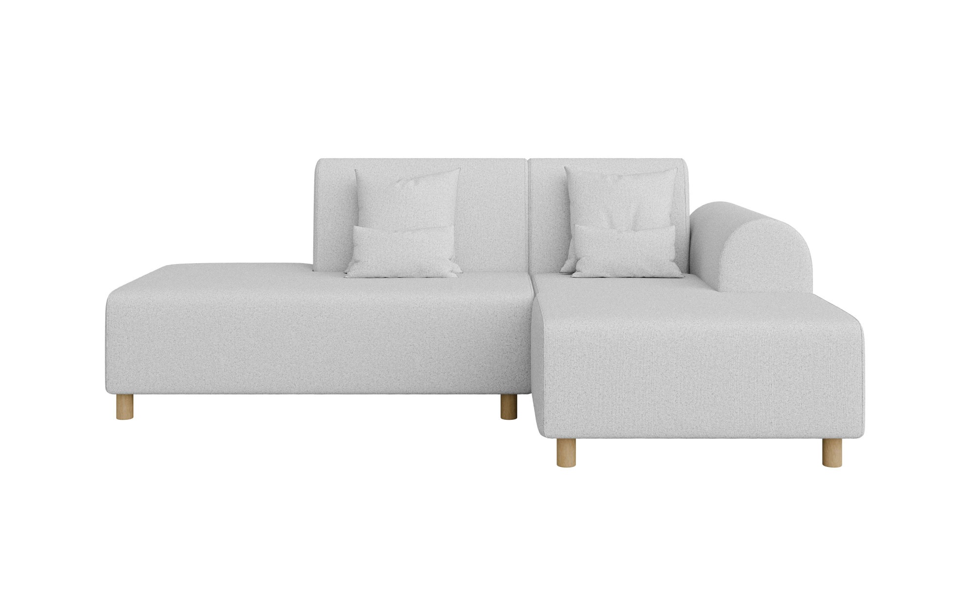 INOSIGN Ecksofa »Suyala«, L-Form mit Hocker