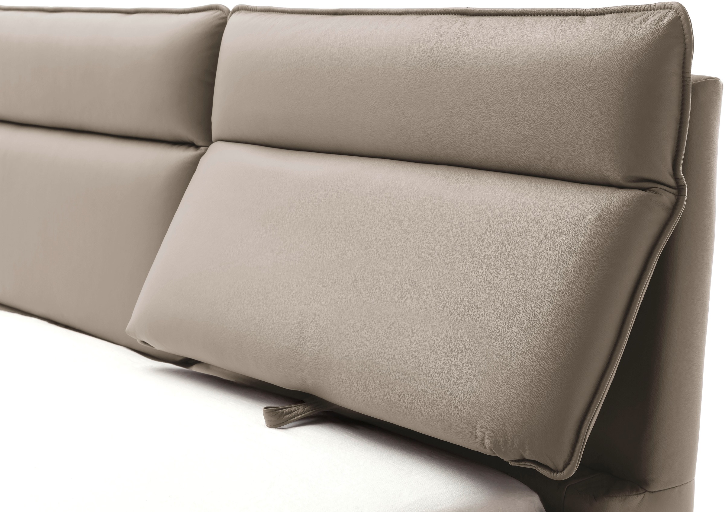 Home affaire Polsterbett »Cozy Town, Kopfteilverstellung, wahweise Überlänge, Breite 140-200 cm« inkl. 7-fache Einlegetiefenverstellung & saugroboterfreundliche Höhe