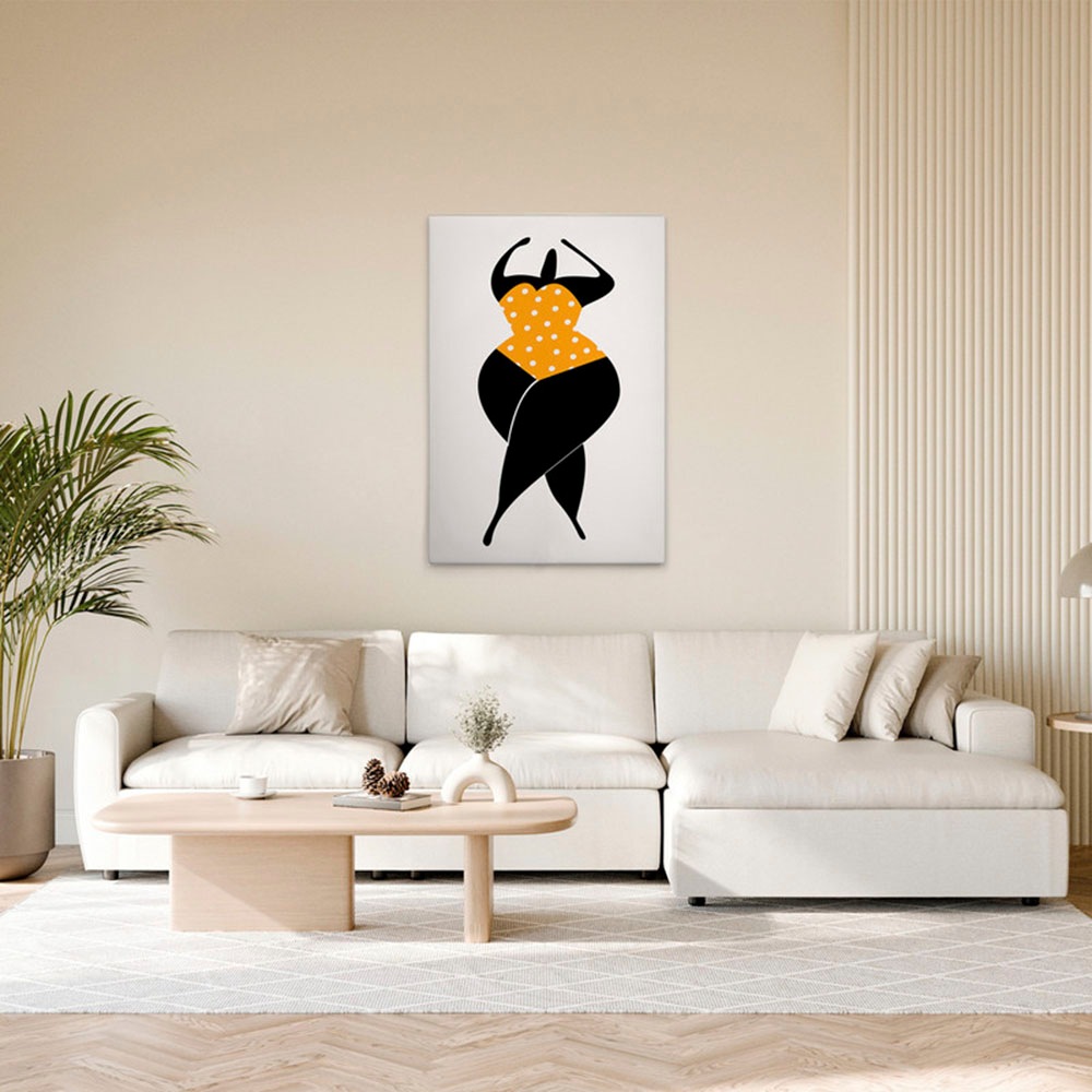 A.S. Création Leinwandbild »Dancing In The Sun 1 - Wandbild Creme Keilrahme günstig online kaufen