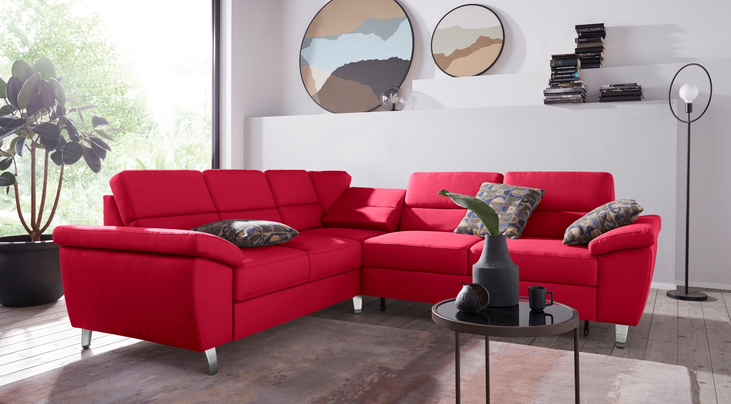 sit&more Ecksofa »Sorano L-Form«, wahlweise mit Bett- und Relaxfunktion, in günstig online kaufen