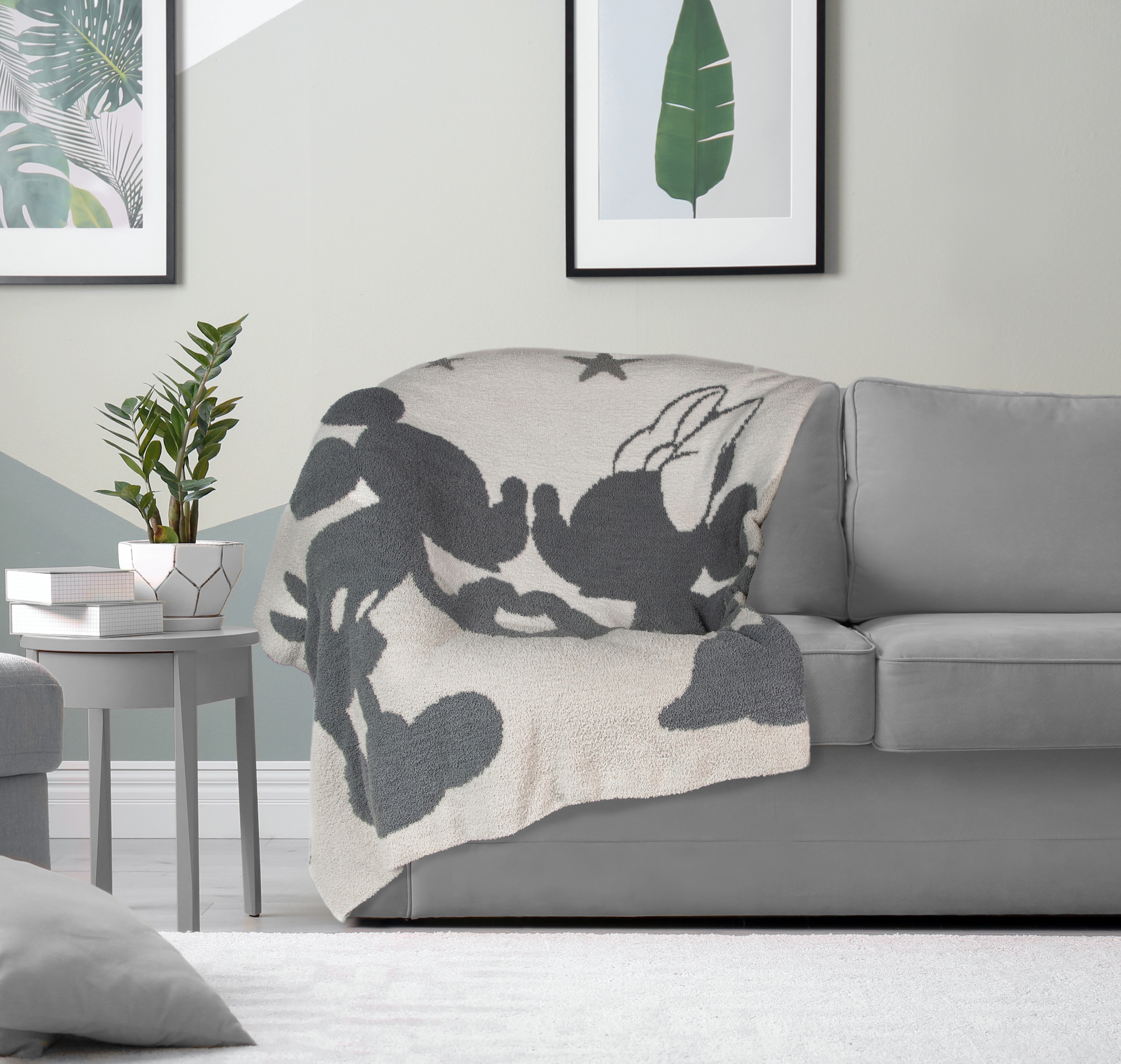 Disney Kinderdecke »Disney Mickey und Minnie Mouse« Flauschige Kuscheldecke - 127 x 152 cm Flauschig gestrickt