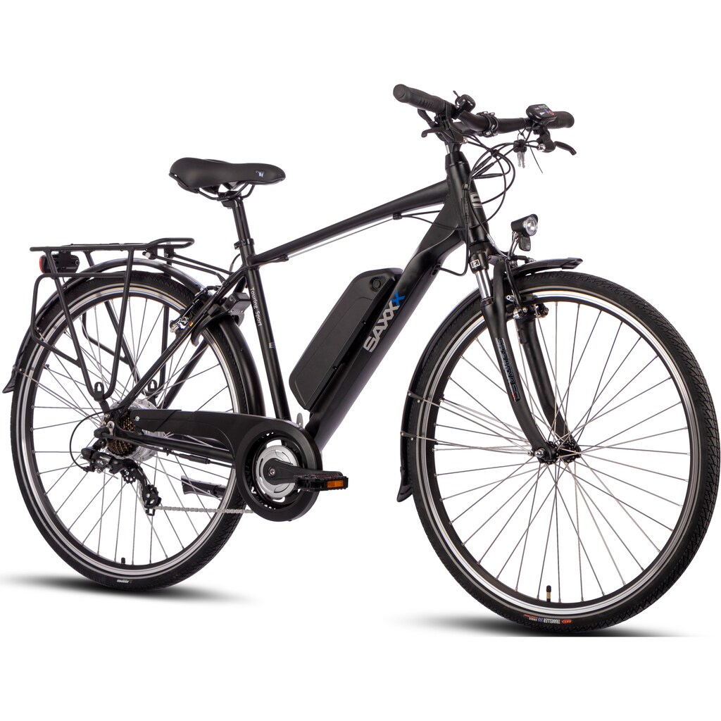 SAXXX E-Bike »TOURING SPORT«, 7 Gang, Shimano, Heckmotor 250 W