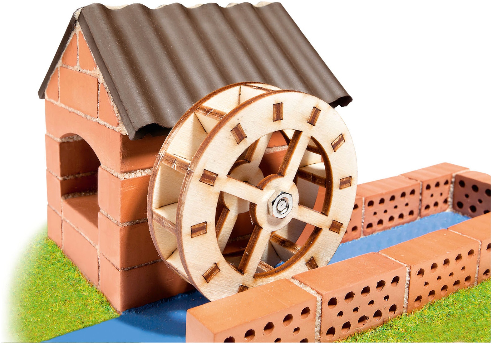 Eitech Steinbaukasten »Teifoc Wassermühle«