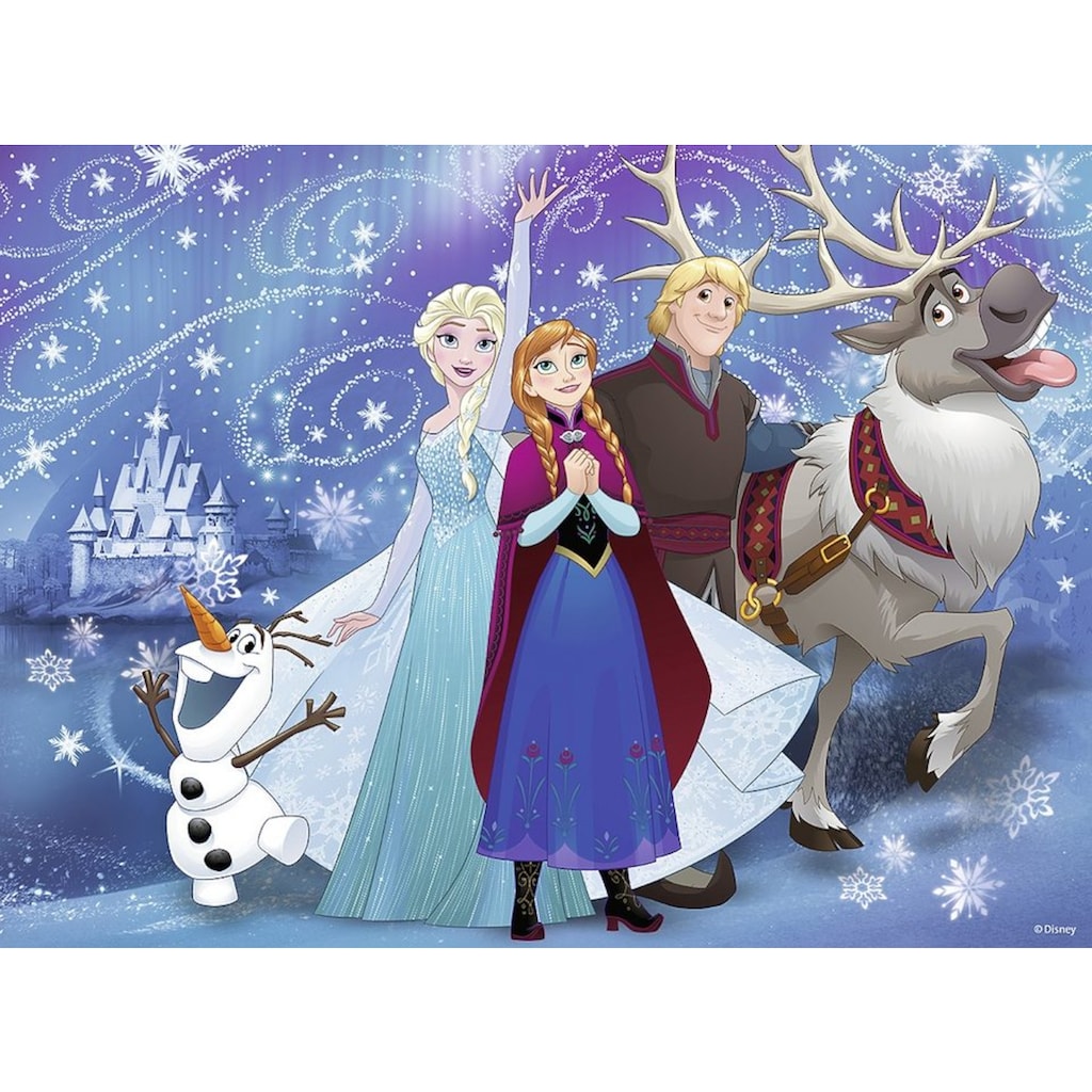 Ravensburger Puzzle »Disney Frozen, glitzernder Schnee«