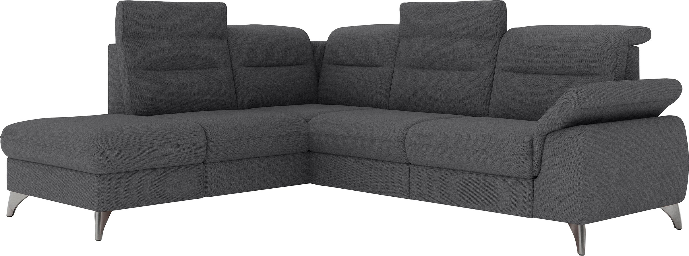 sit&more Ecksofa »Astoria L-Form«, wahlweise mit motorischer Relaxfunktion