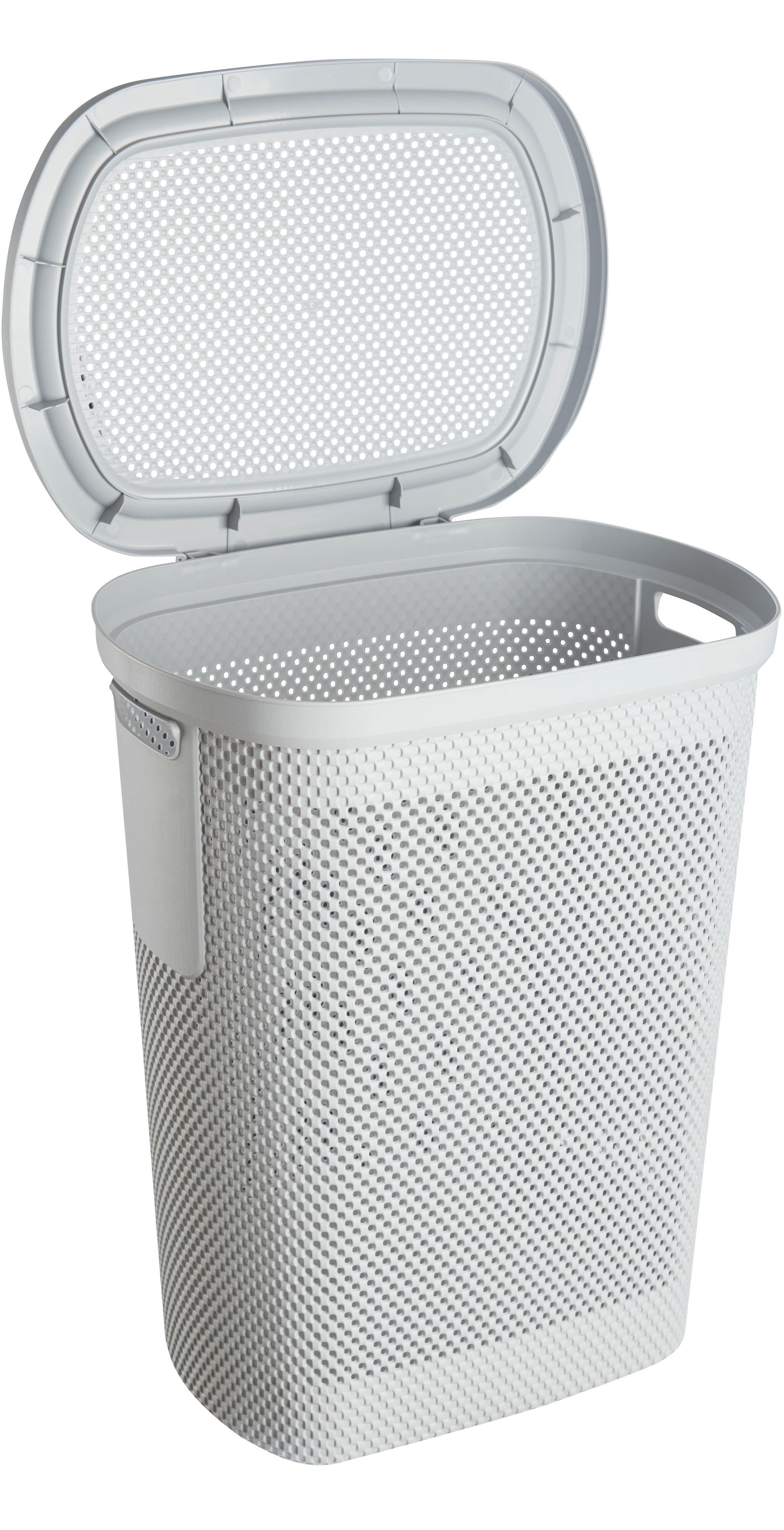 keeeper Wäschebox »arne, Wäschetonne, 47,5 x 36 x 57,5 cm, 58 l« luftdurchlässiges Dekor