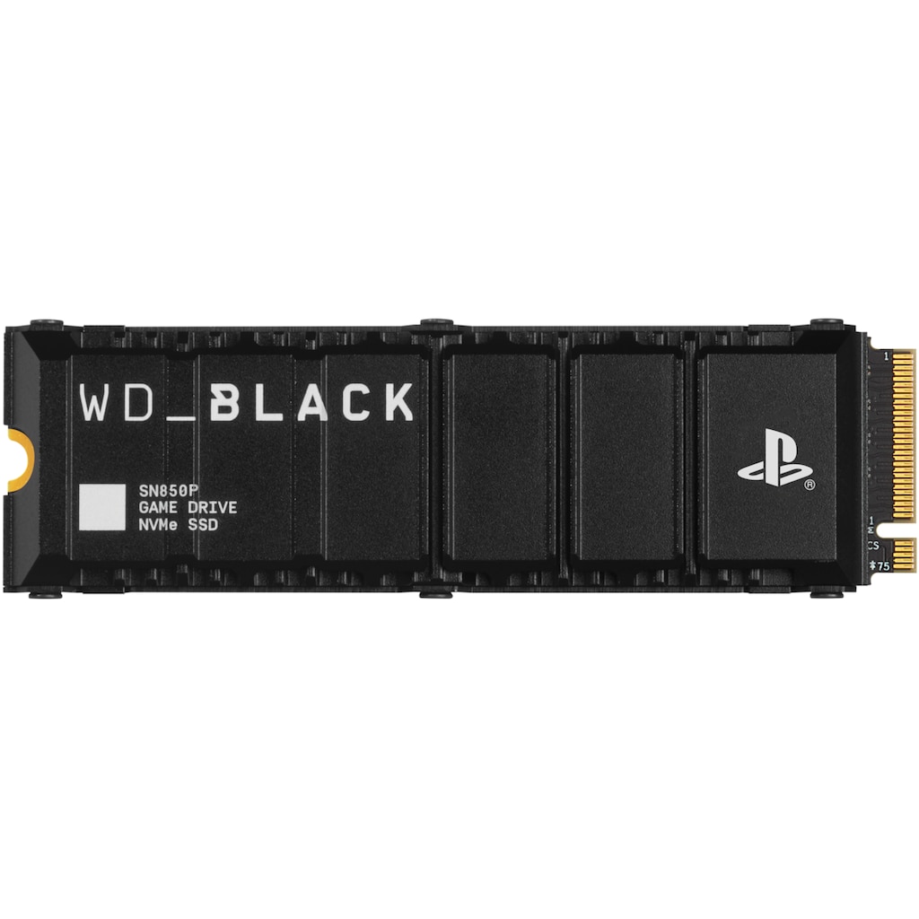 WD_Black interne SSD »SN850P«, NVMe SSD, mit Heatsink