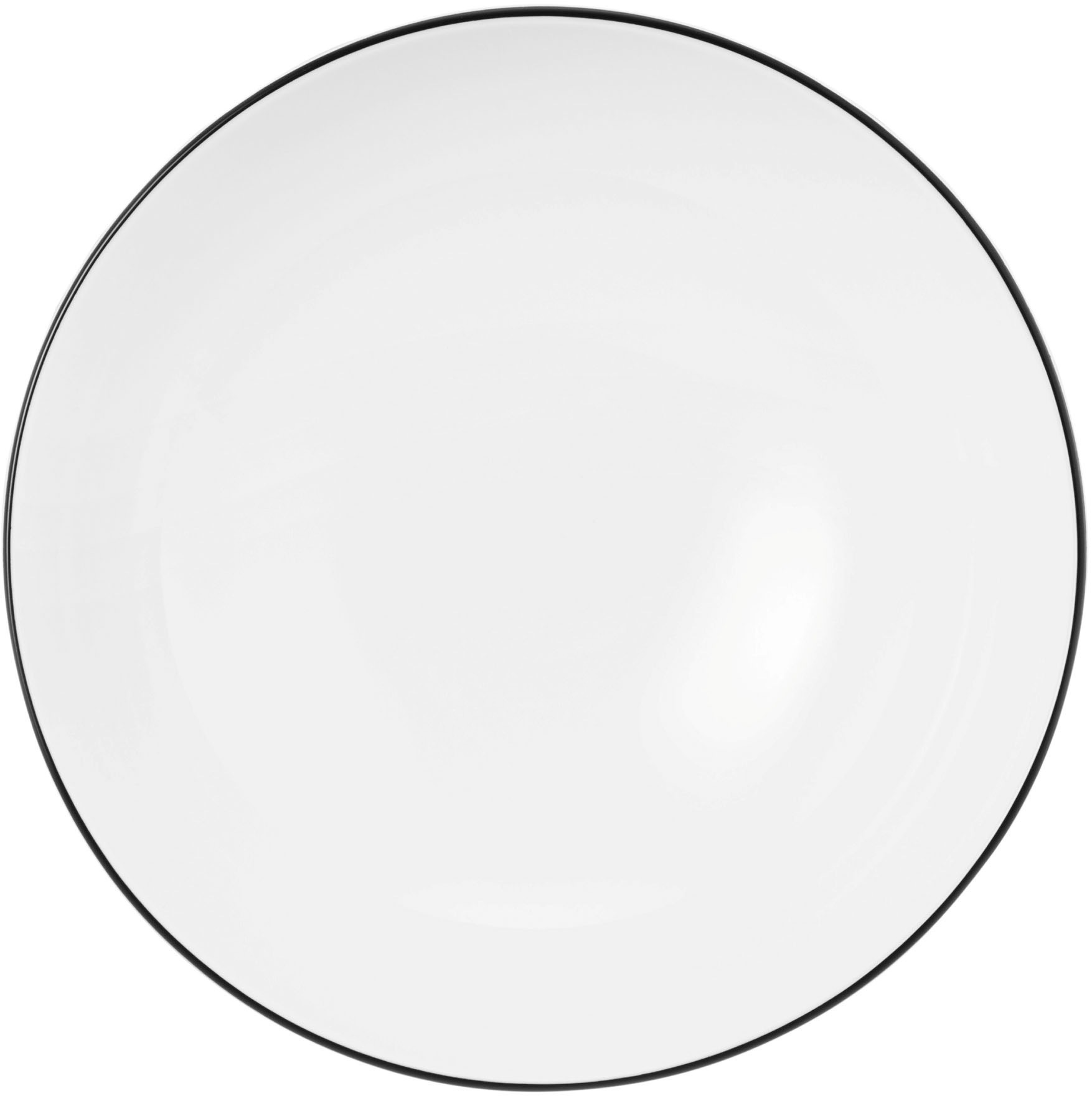 Seltmann Weiden Dessertschale »Lido Black Line« 1 Stk. aus Porzellan Desser günstig online kaufen