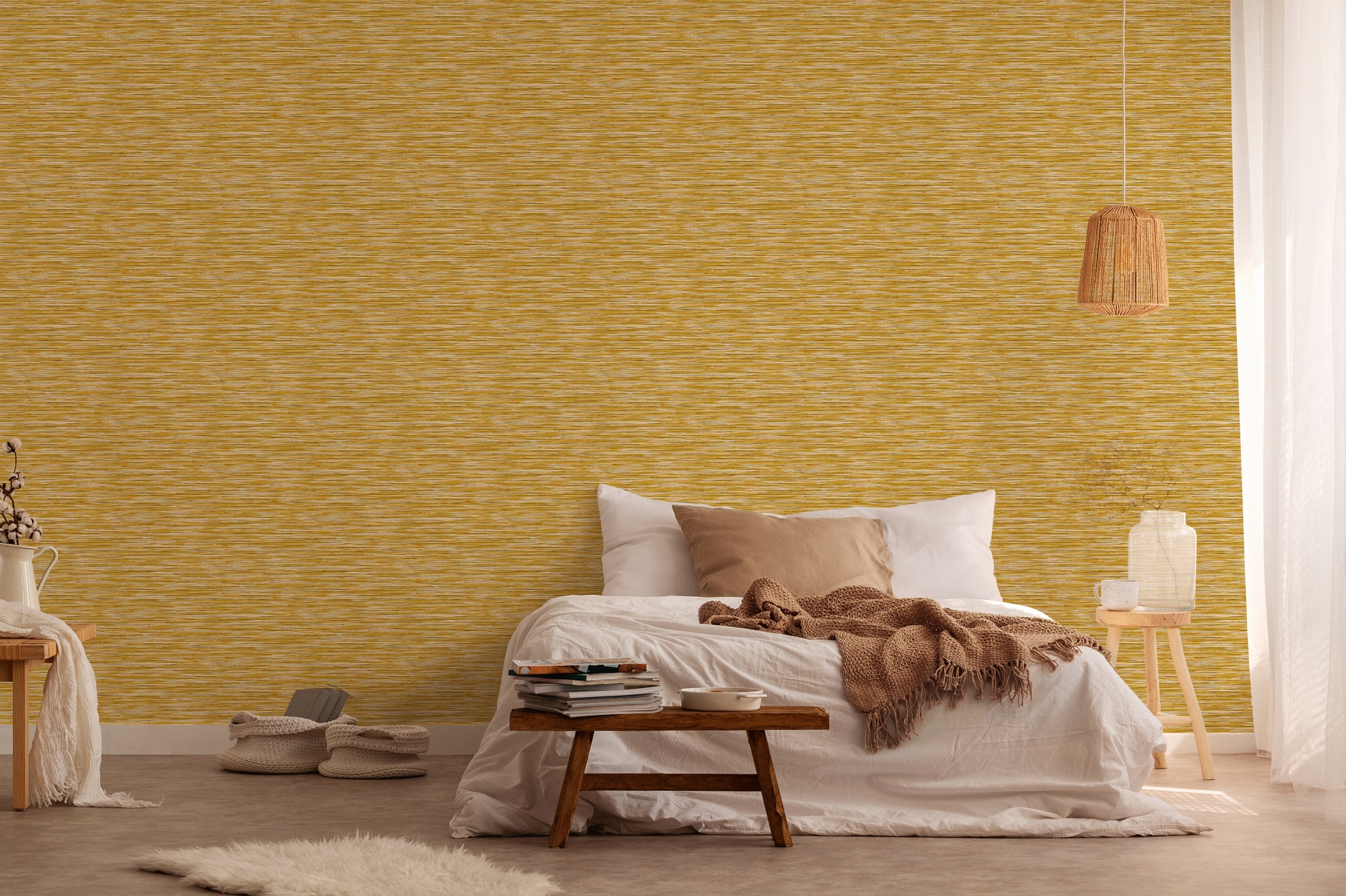 Daniel Hechter Vliestapete, gemustert-Motiv-abstrakt, Struktur Tapete Designer Tapeten Wohnzimmer Schlafzimmer Küche modern