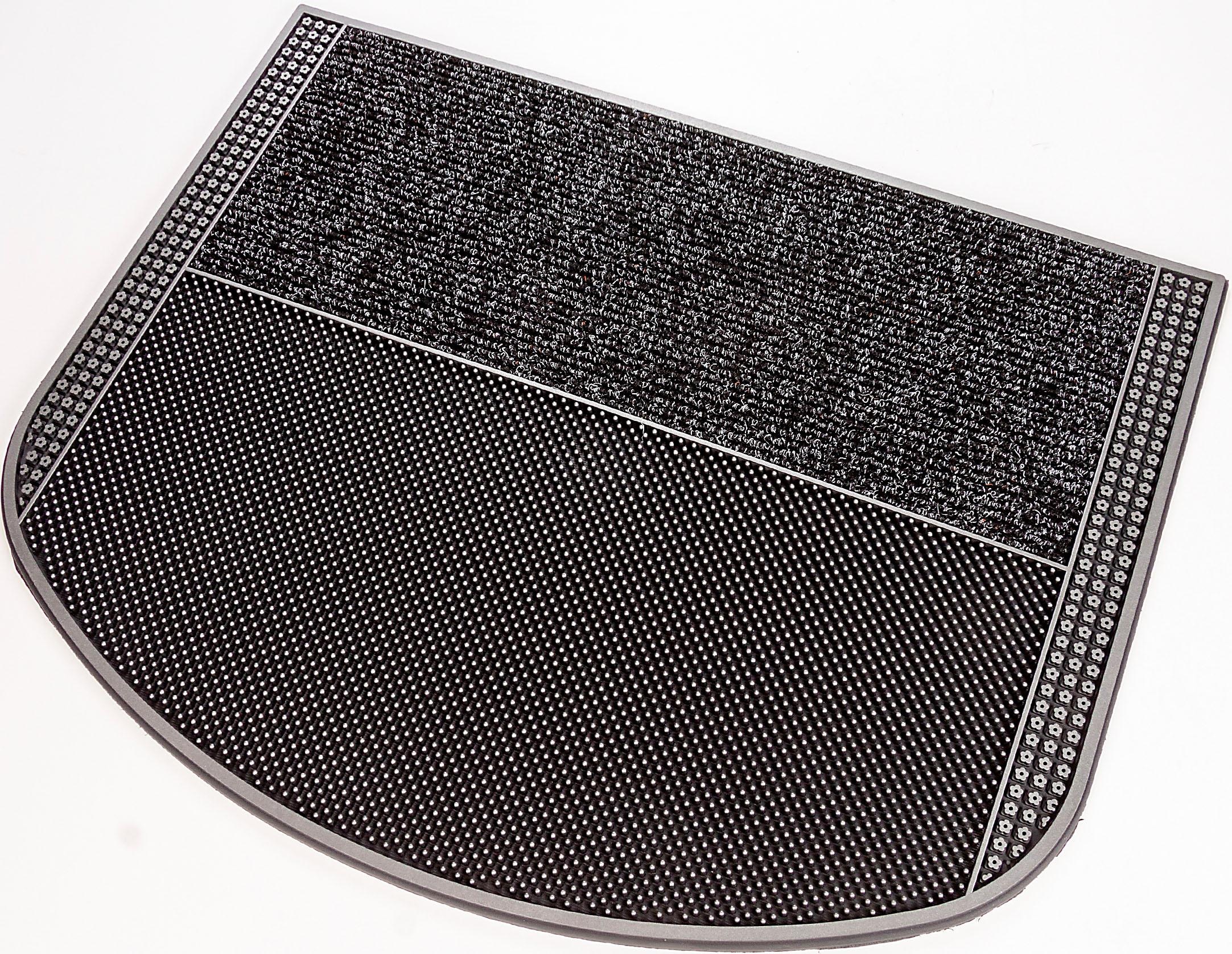 Home2Fashion Fußmatte »TC Clean Dissi«, rechteckig, 8 mm Höhe, Schmutzfangmatte, robust & strapazierfähig, In- und Outdoor geeignet