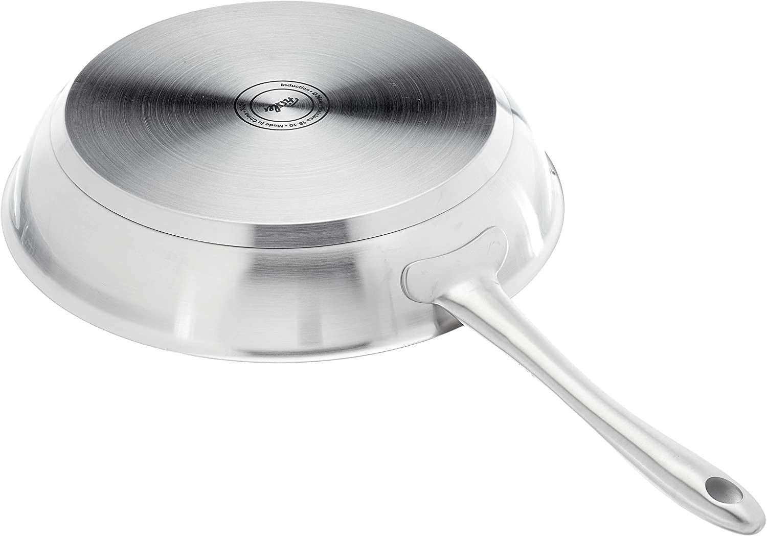 Fissler Bratpfanne »Catania«, Edelstahl 18/10, (1 tlg.), Induktions-geeignet, unbeschichtet