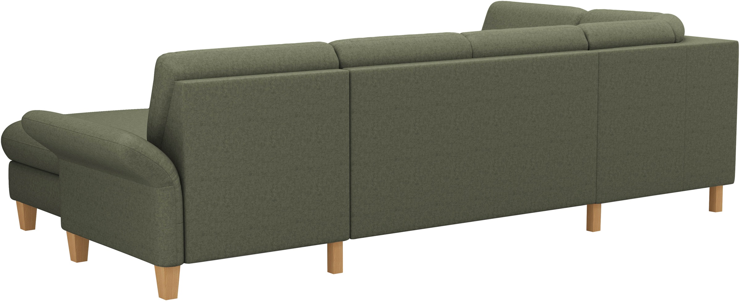 Home affaire Wohnlandschaft »Rochelle, U-Form«, optional mit Armteilverstellung, mit Bettfunktion & Bettkasten