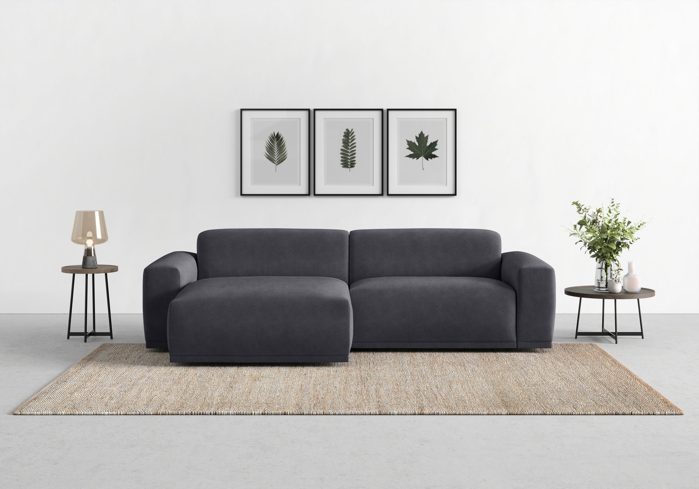 TRENDMANUFAKTUR Ecksofa »Braga, mit hochwertigem Kaltschaum, L-Form, in Cor günstig online kaufen