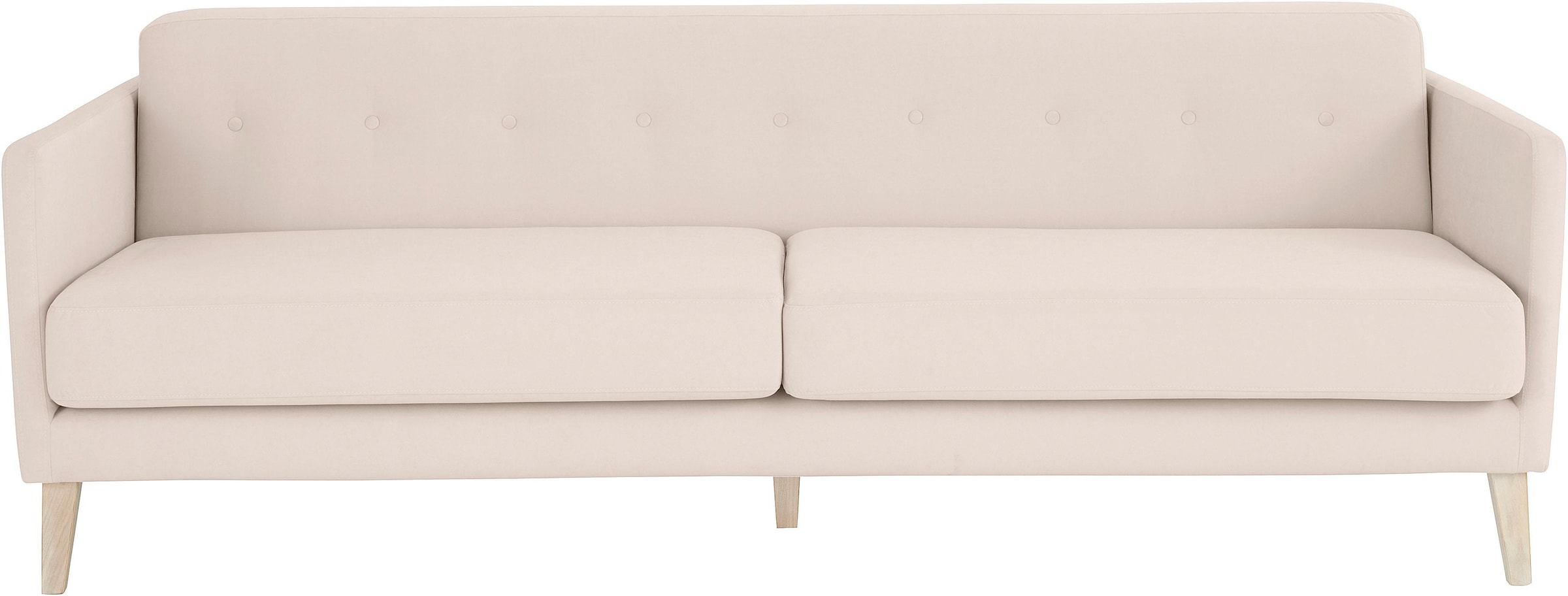 andas 3-Sitzer »Raadal«, in skandinavischem Design, Knopfheftung, Design by Morten Georgsen