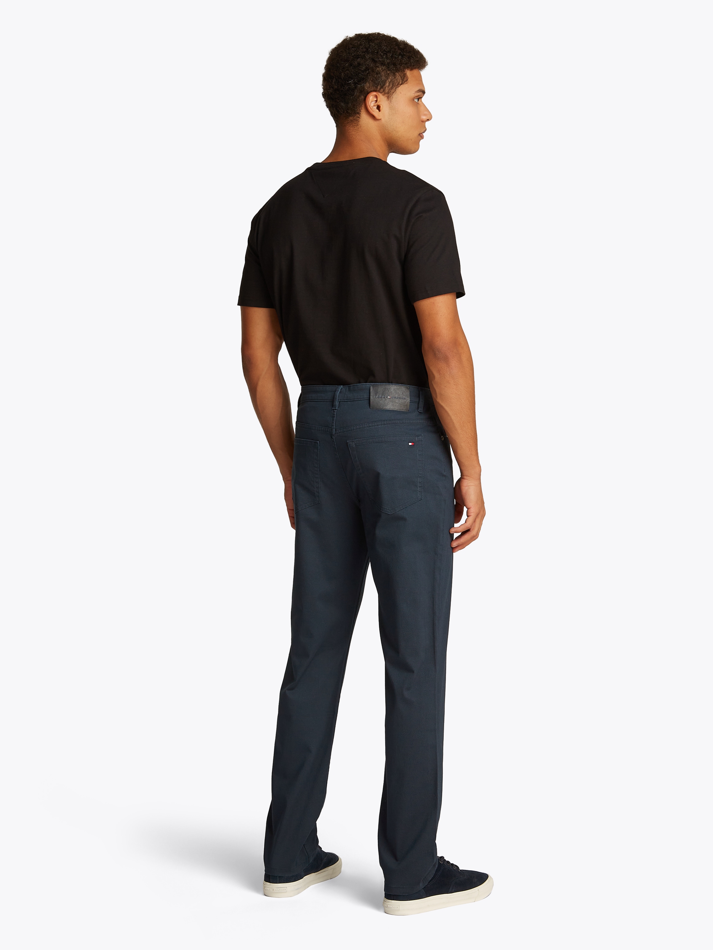 Tommy Hilfiger Chinohose »DENTON 5PKT PRINTED STRUCTURE«, mit Struktur