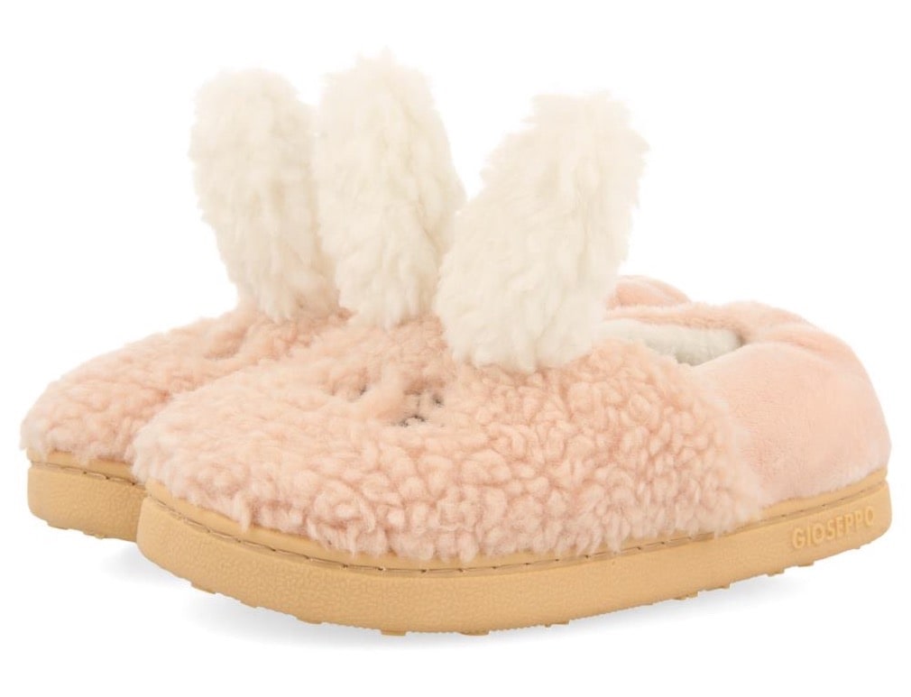 Hausschuh »KENORA«, Pantoffel, Babyschuh, Winterschuh mit Hasen-Motiv