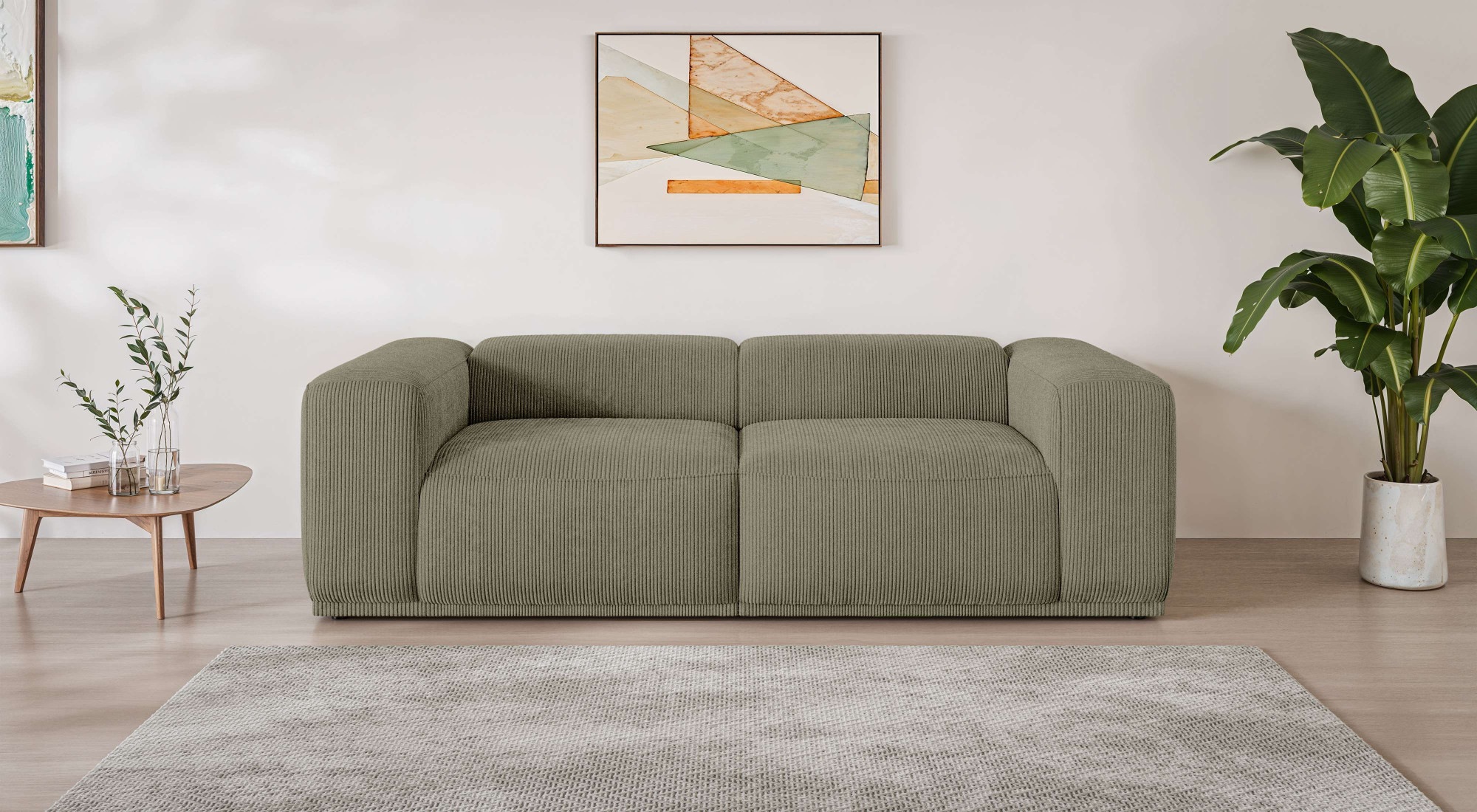 s.Oliver Big-Sofa »EMMERIK Designersofa, 3-Sitzer mit Wellenfederung, B/T/H günstig online kaufen