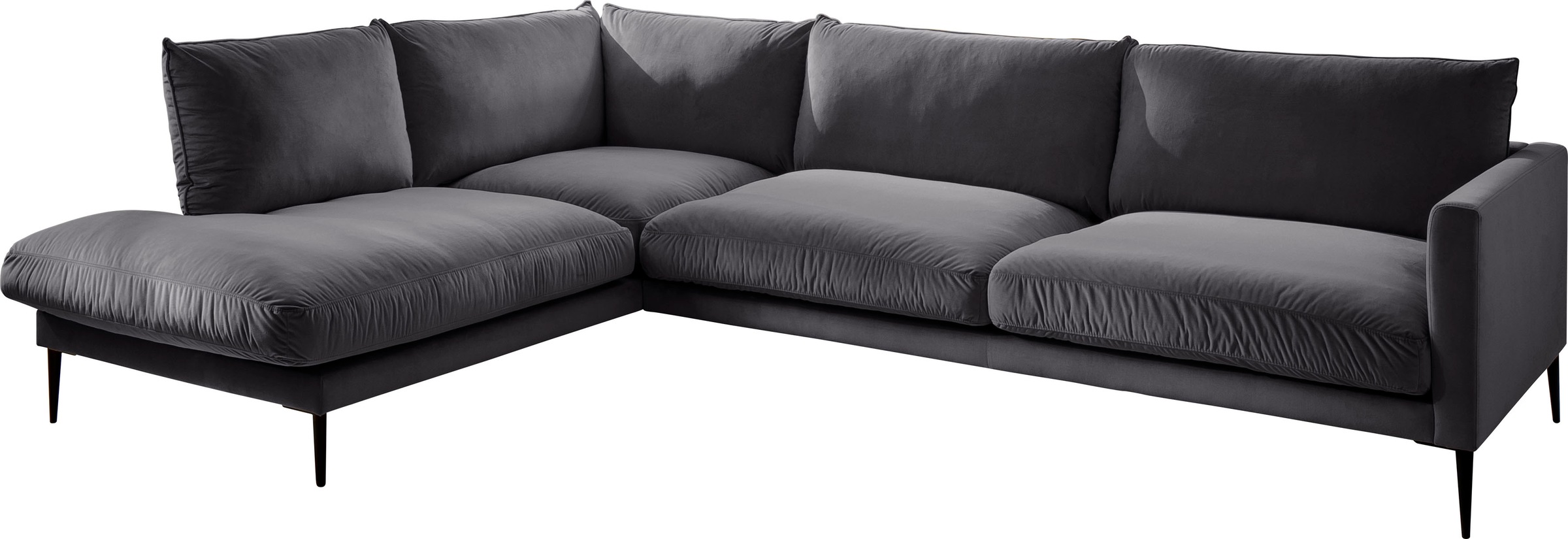 Trends by HG Polsterecke »Svea L-Form«, Ottomane rechts oder links, mit Met günstig online kaufen