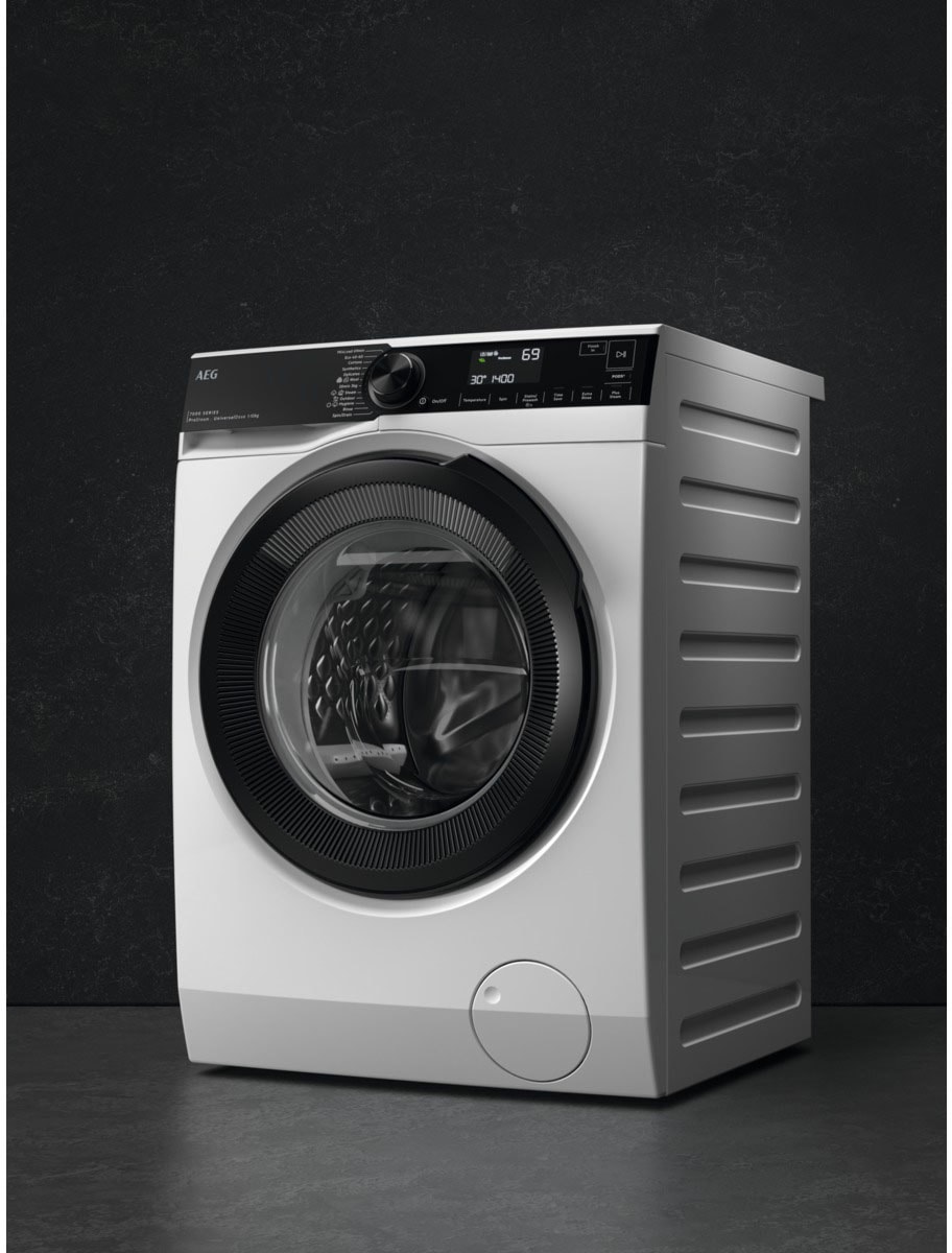 AEG Waschmaschine 7000 ProSteam® »LR7EA410FL 914501653« 10 kg 1400 U/min ProSteam®: Auffrischen mit Dampf statt Waschen und 96 % Wasser sparen