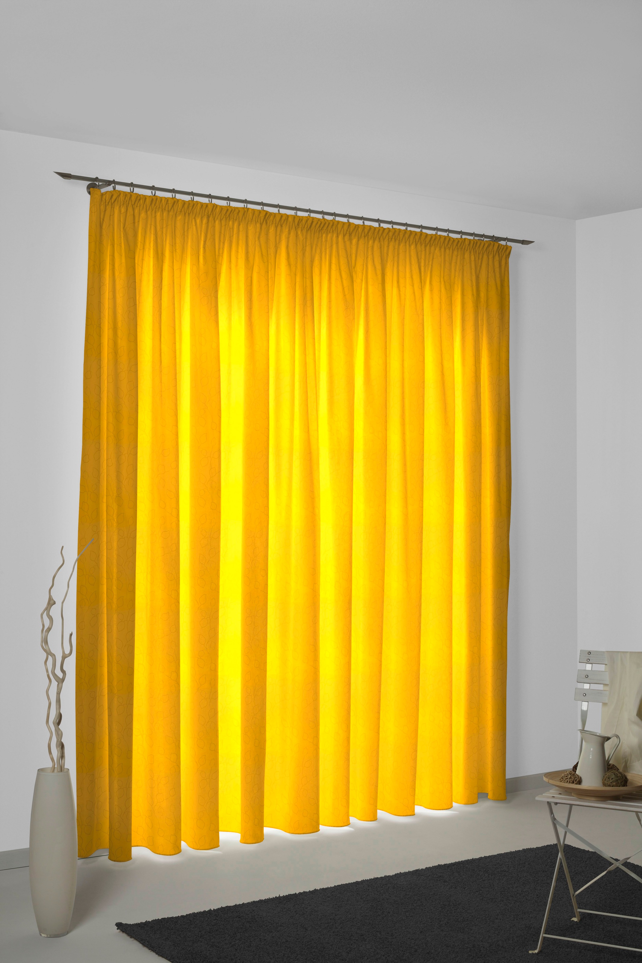 Wirth Vorhang "Westport" Smokband 1 Stk. tlg. günstig online kaufen