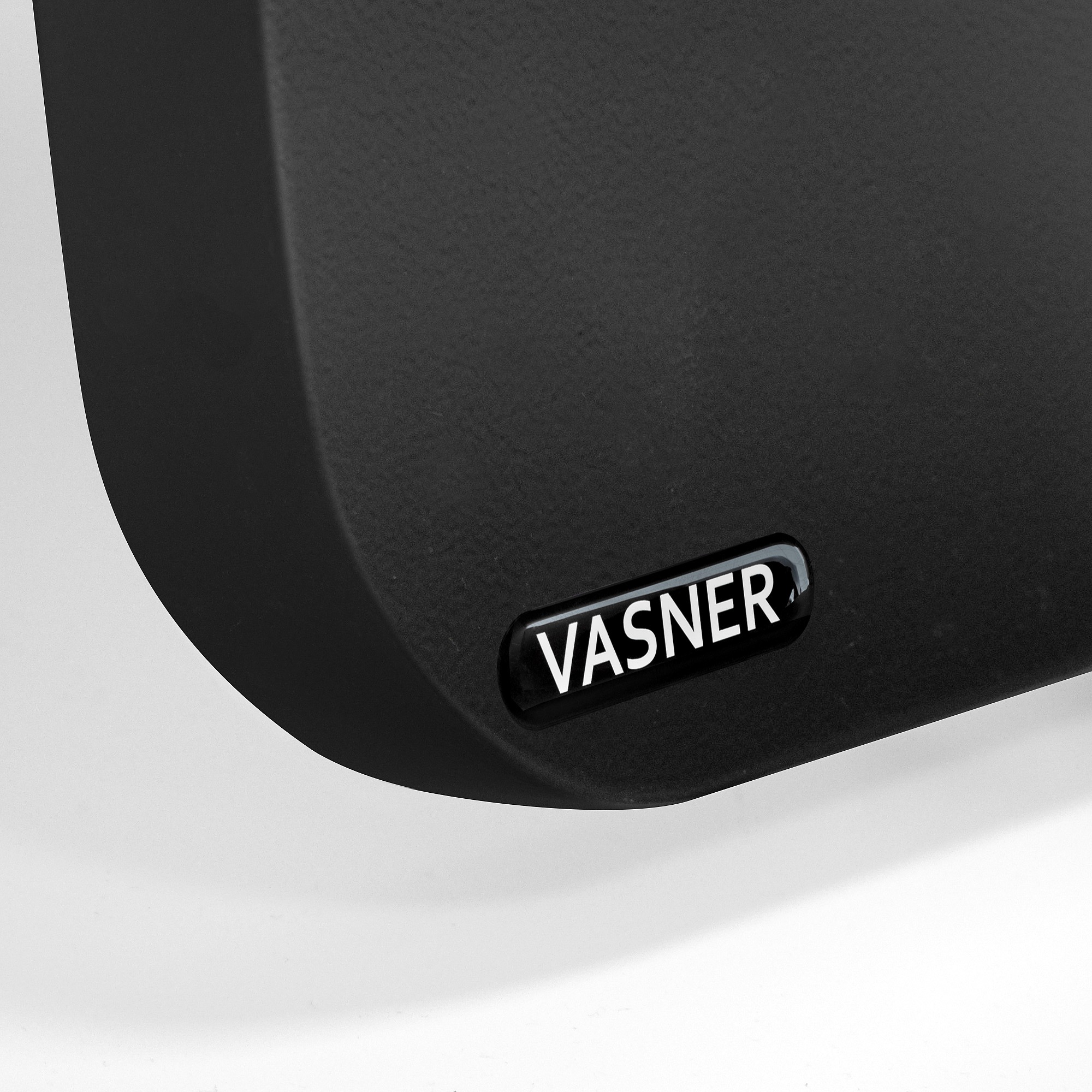 Vasner Infrarotheizung »Citara T Plus 1100 W« Metall Heizpaneel Tafelheizung abgerundet schwarz